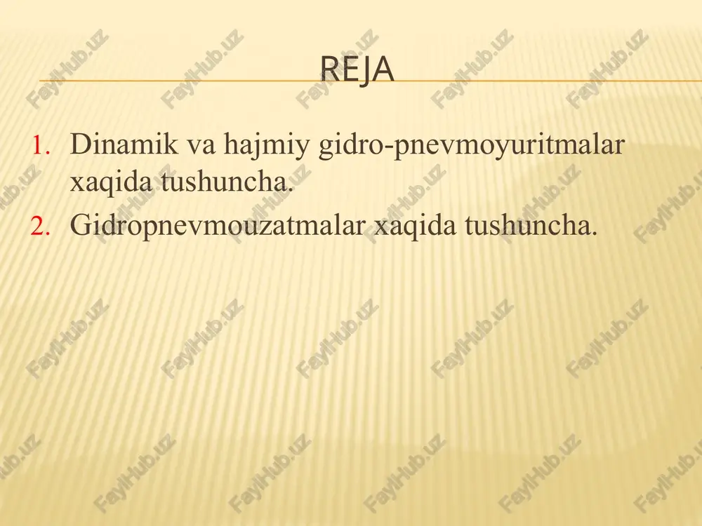 tilishiga qarab, bir pog’onali va ko’p pog’onali nasoslarga ajratish mumkin. markazdan qoshma nasoslar so’rish usuliga qarab bir tomonlama so’ruvshi va ikki tomonlama so`ruvshi nasoslarga bo’linadi. kurakli nasoslarda katta tezlik bilan aylanayotgan ish g’ildiragi suyuqlikni aylanma harakat qildiradi, natijada suyuqlikning tezligi avvalo aylanma tezlik hisobiga ortadi. bundan tashqari, aylanma harakat qilayotgan suyuqlikka albatta markazdan qochma kush ta’sir qilib, uning markazdan qochma tezligini oshiradi. shunday qilib, suyuqlikning tezligi yana ortadi. shu usul bilan nasos berayotgan energiyani kinetik energiya ko’rinishida qabul qiladi. tabiiyki, markazdan qochma kush ta’sirida suyuqlik nasos korpusiga borib taqalishi (markazdan qochma tezlikning kamayishi) natijasida potensial energiya (bosim) ham qisman ortadi, lekin bu nasoslarda suyuqlikka asosan kinetik energiya beriladi. nasosdan shiqishda esa avval spiral yo’l yoki yo’naltiruvshi apparat yordamida, so’ngra esa diffuzor yordamida suyuqlikning kesimini oshirib boriladi. natijada suyuqlik olgan kinetik energiyaning ko’pshilik qismi potensial energiyaga aylanadi. suyuqlikning qolgan kinetnk energiyasi uni inersiya bo’yisha harakat qildiradi. potensial energiyadan esa zaruratga qarab …