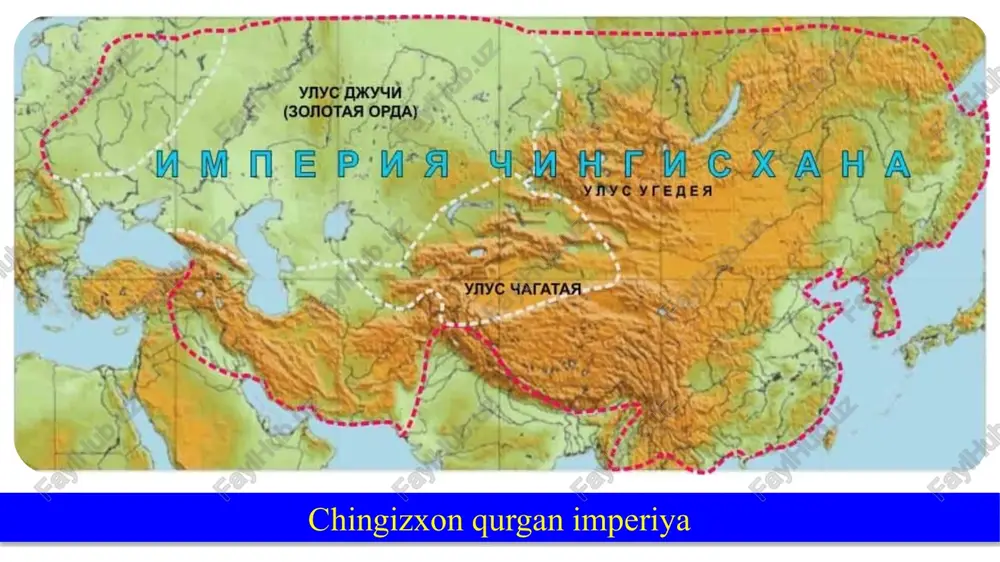 i xalq mahalliy to`ralarning zulmidan ham azob chekadilar. bosqinchi mo`g`ullarning va mahalliy zodagonlarning zulmga qarshi xalq bir necha bor kurashga ko`tariladi. 1238-yilda buxoroga yaqin torob qishlog`ida ko`tarilgan xalq qo`zg`oloni (unga g`alvir ustasi, mahmud torobiy boshchilik qiladi) ana shunday qo`zg`olonlardan biridir. qo`zg`olonchilar tarkibi dehqon kosib hunarmand ruhoniylar qo'zg'olonchilar mo'g'ul amaldorlari va mahalliy sadrlarni yengib, buxoroni egallaydilar. buxoro sadrlari mahmud torobiy hokimiyatini tan olib, uni xalifa deb e’lon qilishga majbur bo'ladilar. torobiy buxoroda hokimiyatini cheklab, xalq manfaatlarini ko'zlaydigan tadbirlar o'tkazadi. qo'zg'olonchilar zarbidan karmanaga qochgan mo'g'ul bosqoqlari va amaldorlar qo'zg'olonni bostirish uchun kuch to'playdilar va buxoroga yurish boshlaydilar. ammo qo'zg'olonchilarning qo'li baland keladi. 10 mingdan ziyod mo'g'ul askarlari qirib tashlanadi. qo'zg'olonchilar mo'g'ullarni karmanagacha quvib boradilar. biroq, mana shu jangda rahnamolar - mahmud torobiy va shamsiddin mahbubiylar halok bo'ladi. bu qo`zg`olon istiqboli uchun katta yo`qotish edi. mahmud torobiyning ukalari muhammad va ali qo`zg`olonga rahbarlikni o`z qo`llariga olgan bo`lsalar-da, ular yoshlik va tajribasizlik qiladilar. xo`janddan …
