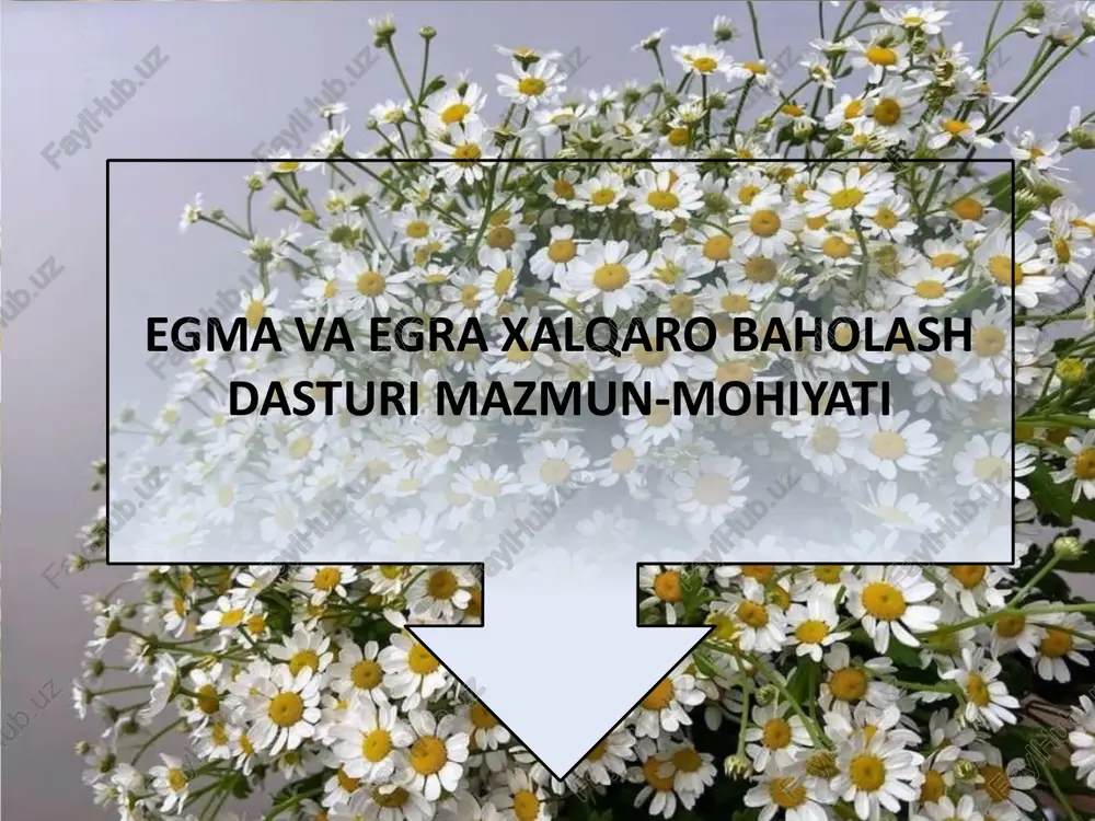 iga oladi: egra (early grade reading assessment) xalqaro baholash dasturi – boshlang‘ich sinflarda (odatda 1-3-sinf o‘quvchilari orasida) o‘qish qobiliyatini baholash uchun yaratilgan tadqiqot vositasi. ushbu dastur turli mamlakatlarda o‘quvchilar o‘rtasidagi o‘qish ko‘nikmalarini erta bosqichda aniqlash, monitoring qilish va ularni rivojlantirish bo‘yicha ma’lumotlar olishga yordam beradi egra xalqaro baholash dasturining mazmun va mohiyati egra xalqaro baholash dasturining asosiy maqsadlari: 1. o‘qish savodxonligini erta aniqlash: egra o‘quvchilarning o‘qish va tushunish qobiliyatlarini boshlang‘ich sinflardan aniqlab, kelajakdagi ta’lim jarayonidagi muammolarni hal qilishga yordam beradi. 2. o‘qituvchilar va ta’lim tizimini qo‘llab-quvvatlash: dastur natijalari ta’lim siyosatchilari va o‘qituvchilarga o‘quvchilarning o‘qish ko‘nikmalarini qanday qilib yaxshilash mumkinligini ko‘rsatadi. 3. baholashning tezkorligi va aniqligi: egra baholashlari oddiy va qisqa vaqt ichida amalga oshiriladi, ammo aniq ma’lumotlarni taqdim etadi. odatda, baholash jarayoni 15-20 daqiqa davom etadi. egra xalqaro baholash dasturining baholash sohalari: 1. harflarni aniqlash: o‘quvchining harflarni taniy olish qobiliyati. 2. so‘zlarni o‘qish: o‘quvchi ko‘p ishlatiladigan so‘zlarni qay darajada tez …