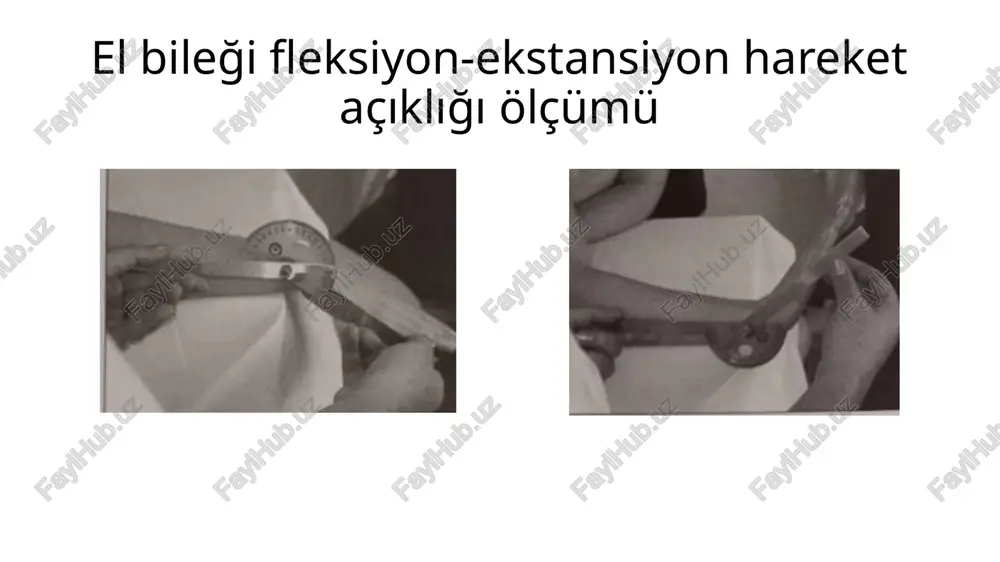 el bileği fleksiyon-ekstansiyon hareket açıklığı ölçümü - Page 2