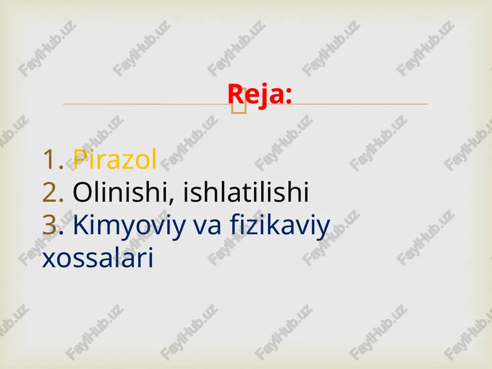 pasasous /docprops/thumbnail.jpeg o’zbekiston respublikasi oliy va o'rta ta'lim vazirligi pai ee ‘maven: pirazol ajerdi: nolmircayer f. samargend.2017