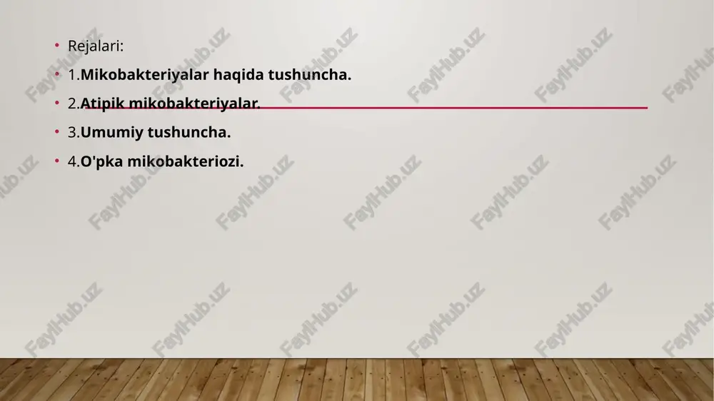 oq tez-tez - o'tkir, ba'zida mikobakteriozlar asemptomatikdir. klinik ko'rinish nafas olish va intoksikatsiya sindromlaridan iborat. bemorlarning eng ko'p uchraydigan shikoyatlari - oz miqdorda balg'am bilan uzoq davom etadigan samarasiz yo'tal , epizodik gemoptizi , ko'krak qafasidagi og'riq, nafas qisilishi. intoksikatsiya sindromiga vazn yoʻqotish, subfebril isitma, tunda kuchli terlash, yurak urishi va asteniya kiradi. supraklavikulyar va subklavian limfa tugunlarining ko'payishi kuzatiladi. ko'pincha birga yuradigan o'pka kasalliklarining namoyon bo'lishi mikobakterioz klinikasiga qo'shiladi. mas infektsiyasi uchun qorin og'rig'i, diareya shikoyatlari xarakterlidir mikobakteriozlar - sil bo'lmagan (atipik) mikobakteriyalar (ntm) keltirib chiqaradigan opportunistik infektsiyalar. ular o'pka, teri, yumshoq to'qimalar, limfa tugunlari, bo'g'imlar va suyaklarning sil kasalligiga o'xshash shikastlanishlari shaklida, ba'zan tarqalgan shaklda paydo bo'ladi. sanoati rivojlangan mamlakatlarda mikobakterioz bilan kasallanish darajasi 1-2:100 000 ni tashkil etadi va doimiy ravishda o'sishda davom etmoqda. buning sababi ham diagnostikaning yaxshilanishi, ham chuqur immunitet tanqisligi va immunosupressiya bilan og'rigan bemorlar sonining ko'payishi. mikobakterioz ftiziopulmonologiya , dermatologiya va jarrohlik bilan …
