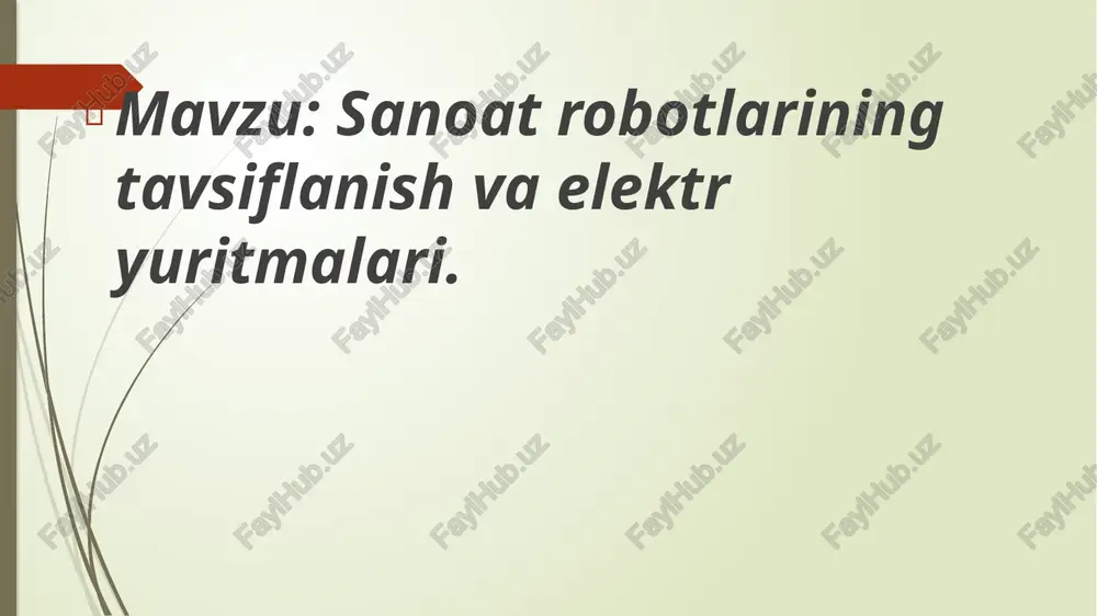 tomation. abb ning robotics & diskret avtomatlashtirish ish maydoni abb keng qamrovli robototexnika tushunchalar va ilovalar to'plami bilan, asosan, 2017 yilda sotib b&r, mashina va zavod avtomatlashtirish tizimlari birlashtiradi. abb global 300,000 robotlar ustidan o'rnatilgan. robotics & diskret avtomatlashtirish biznes moslashuvchan ishlab chiqarish va aqlli mashinalar uchun xizmat ko'rsatish orqali "kelajak zavodi" bilan bog'liq imkoniyatlarni qo'lga uchun mavqega ega bo'ldi. ish abb shanxay yangi robototexnika zavod investitsiya tomonidan uning yangilik va ishlab chiqarish salohiyatini kengaytirish yuqori o'sish xitoy bozorida robototexnika bir #2 holatiga bilan, global # 1 hisoblanadi xulosa men bu mustaqil ishimdan olgan xulosam shuki.abb industry korxonasi hozirgi kunda elektr sohasini rivojlanishiga katta xissa qo'shayotgani va ushbu korxona tarkibi va tuzilishi . qanday asos solinganligi va qanday bu bo’lib bunday natigaga erishganligi .uning qaysi sohada ishlar olib borilyotganini. hozirgi kunda elektr tarmoqlarini sifatini yaxshilash,isnon salomatligini saqlash ,elektr qurilmalari sifatini oshirish va aqlli binolardi avtomatlashtirish kabi sohalarda jadal ish olib …