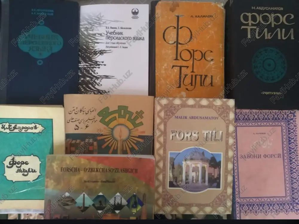 vushi bilan qo’shilib, bir cho’ziq i tovushini hosil qiladi. ﭼيست q q است‗ﭼﻪ -chist )nimadir( كه q است q كيست kist )kimdir( اين كيست - in kist )bu kim( اين ﭼيست -in chist )bu nima( berilgan topshiriqlarni shartiga ko’ra bajaring: 1-topshiriq. nuqtalar o’rniga bog’lamani qo’yib ko’chiring. اين تخته. . . . . . آن ﮔﭻ بد. . . . . . . ان در. . . . . . . . . ﮔﭻ سفيد. . . . . . . اين. ﮔﭻ . . . . و آن دفتر. . . . اين دانشجو خوب. . . . . احمد دانشجو. . . . . . . . . اين دفتر و آن كتاب. . . . . . . . . 2-topshiriq. gaplarni forschaga tarjima qiling. bu doskadir. bu bo’rdir. bu nimadir? bu eshikdir. u kimdir? u ahmad. ahmad ishchidir. bo’r oq. bu stol yomon. bu kitob va u …