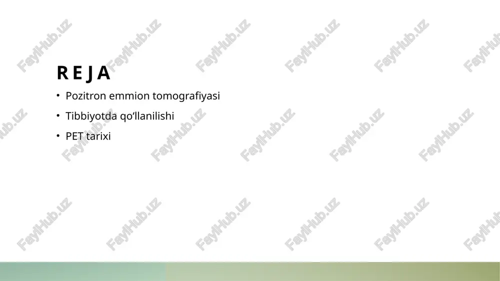 ogiyada petning o'ziga xosligi onkologiya sohasida mahalliyzi tashkil etadi, ammo nevrologiya va kardiologiyada ham muhim ahamiyatga ega. radiotracerlar va qo‘llanish sohasi radiotracerlar, petda qo‘llaniladigan xomiy substansiyalar, o‘rgan va tkanlarining funktsiyalarini va metaboliya o‘zgarishlarini ko‘rsatishda muhim rol o‘ynaydi. bu, diagnostik rasmni yaratishda katta o‘rin egallaydi. keyinroq, onkologiyada, nevrologiyada va kardiologiyada intensiv ravishda qo‘llaniladi. photo by sarandy westfall on unsplash petning asosiy tibbiyot sohalarida qo‘llanilishi 1 petning ahamiyati - pet, metabolik jarayonlarni, organ va tuz funksiyalarini ko‘rsatishda jonli ma'lumotlar taqdim etish uchun radioaktiv moddalardan foydalanadigan tibbiyot texnikasi hisoblanadi. 2 onkologiyada pet skannering - onkologiyada, pet tomografiyasi o‘z vaqtida yangi tashkilotlanayotgan tumanlarning aniqlanishida ahamiyat kasb etmoqda, bu jarayotlar onkologik kasalliklarda noyob diagnostik vositalardan biri hisoblanadi. 3 kardiologiyada pet tomografiyaning ahamiyati - kardiologiyada, pet tomografiyasi yurak kasalliklarini aniqlashda yuqori darajada aniqlik va aksariyat tashkilotlanishlarning nazorat qilishda yordam beradi, bu esa davolash rejimini belgilashda muhim ahamiyatga ega. onkologiyada pet skannering 1 pet skanneringning onkologiyadagi ahamiyati …