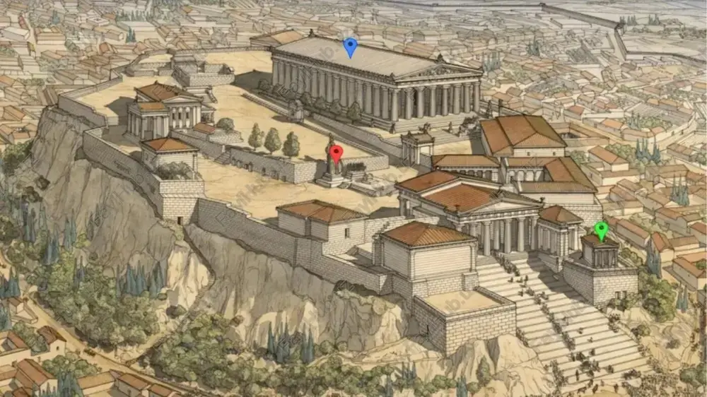 elateya shahri bo‘lgan. delfa qadimgi elladaning diniy markazi vazifasini o‘tagan. par­nasdan shimolda yunonistonning eng kichik viloyati – dorida (185 kv.km) bo‘lgan. ko‘rinishidan doriylar shu yerda ilk bor o‘rnashganlar. fokidadan g‘arbga agra, evitan nomidagi illiriya qabilalari yashagan tog‘li va ozroq unumdor vodiyga ega bo‘lgan etoliya viloyati joylashgan. afinaning dengiz yo‘lini salamin oroli to‘sib turadi. salamin uchun afina megara va egina bilan uzoq urush olib borgan. faqat eginaning bo‘ysundirilishi afinaning dengiz savdosiga yo‘l ochdi. korinf va saronik qo‘ltiqlari orasidagi tog‘lik hudud­da megara shahri joylashgan. korinf qo‘ltig‘idan so‘ng pele­ponnes yarim oroliga o‘tish mumkin. uning markazida arkadiya balandligi turadi. lakoniya va messeniya viloyatlari yarimorol g‘arbida joylash­gan. bu viloyatlarda g‘alla ekilgan. messeniyadan shimolda eli­da viloyati joylashgan bo‘lib, alfey va kladey daryolari qo‘shilish joyida har 4 yilda bir marta olimpiya o‘yinlari o‘tkaziladigan olimpiada shahri joylashgan. elidadan shimolda axeya viloyati turadi. yunonistonning iqlimi yumshoq, harorati 16 c ni tashkil eta­di. landshafti qadimda hozirgidan farq qilgan. qalin o‘rmonlar …