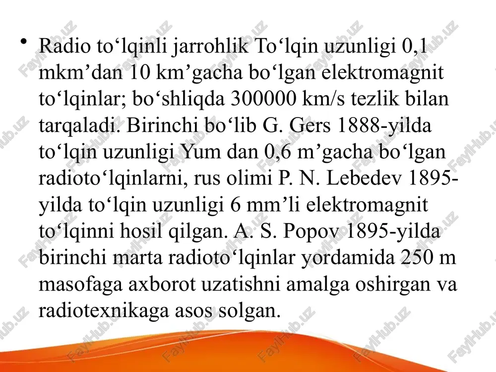 radio to’lqinli jarrohlik - Page 2