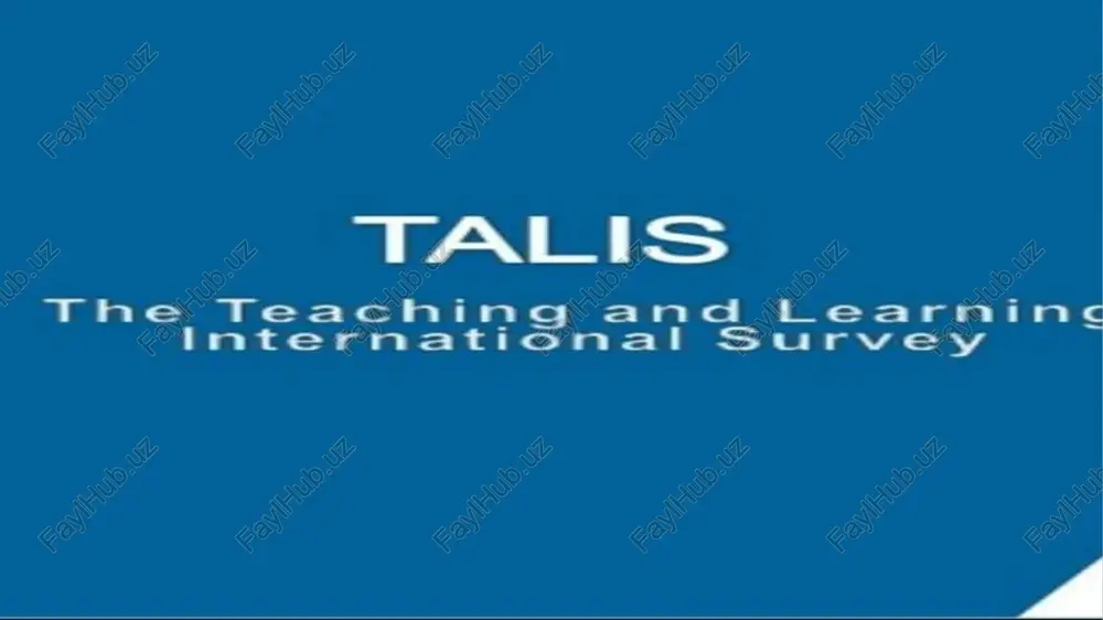 talis (teaching and learning international survey) - Page 2
