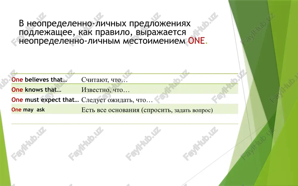 revedite it was in may when we received the new equipment. imenno v mae mi poluchili novoe oborudovanie. videlite raznie chleni predlojeniya i perevedite poluchennie predlojeniya bell invented the telephone in 1876. it was bell who invented the telephone in 1876. it was telephone that bell invented in 1876. it was in 1876 when bell invented the telephone. obratite vnimanie na soyuznie slova emfaticheskoe sochetanie it was not until… that dlya videleniya obstoyatelstva vremeni. perevoditsya na russkiy yazik s pomoshyu usilitelnix slov "tolko", "tolko posle", "tolko lish". perevedite it was not until 1997 that this book was published. tolko v 1997 godu eta kniga bila opublikovana. 2. s pomoshyu usilitelnogo glagola to do dlya usileniya deystviya, virajennogo glagolom-skazuemim. v etom sluchae glagol to do v sootvetstvuyushey lichnoy forme stavitsya pered infinitivom (bez chastitsi "to") smislovogo glagola. perevodyatsya takie predlojeniya na russkiy yazik s pomoshyu slov "deystvitelno", "na samom dele", "vse …
