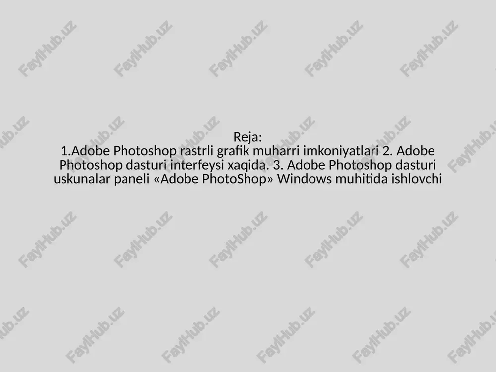 «lravn» uskunasi ebs pgaf be anp ornsfan nas ode) uskunalar paneli be) cutamin usiunesi rasm 10. «lljramn> uskunasi uskunalar paneli ~ a paqmeht» uskunasije:cmmriensas ushbu vositaning mohiyati fon qatiamiga yangi qatlamni (qo'shimcha effekt) qoyishdir ca 4 fs z © 8 “ 2 a » «| s a rasm 11. «fpaqyent» uskunasi bs pgasew an perasfan sas oud uskunalar paneli [bt yooncnstacaned ~ «pasmbitmes, ey nm «pe3koctb», «mantel» uskunalar panel ~ «octbetimtenb», «3atemhmmtenb», «'ybka» uskunalar pi iii | | = matn o’shish uchun uskunalar paneli s = a ¥ 4 {| ~ shakar go'shish uchun uskunalar bi ae le : yugori uskunalar paneli ss hamovans hitoenne cae auannwr (gna) aaa 10 tory come come 0 =| |e eee commmeeme j(teemom }( teecteoe }(someree j ee ed ae | i yugori uskunaler panel tasvirning korreksiyasi tasvir uchun filtrlar tasvir uchun filtrlar tasyir ia tasvir ucnun tithlar tasvir uchun filtrlar ounetp -> cranwsayna …