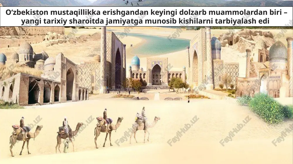 arbobi va yozuvchi sharof rashidov tavalludining 100 yilligini nishonlash to‘g‘risida»gi qarori asosida 2017-yil 6-noyabr – sharof rashidov tug‘ilgan kuni jizzaxda tantanali tadbirlar bo‘lib o‘tdi 2017-yilning o‘zida toshkent va samarqandda islom karimov (2018-yil qarshida), xotirasini abadiylashtirish bo‘yicha yirik tadbirlar o‘tkazildi o‘zbekiston respublikasi prezidentining 2017-yil 25-yanvardagi «o‘zbekiston respublikasining birinchi prezidenti islom abdug‘aniyevich karimovning xotirasini abadiylashtirish to‘g‘risida»gi qaroriga ko‘ra islom karimov haykallari o‘zbekiston poytaxti toshkent shahriga, islom karimov tug‘ilib o‘sgan samarqand shahriga va islom karimov birinchi rahbar bo‘lib ishlagan qashqadaryo viloyatining qarshi shahriga o‘rnatildi 2018-yilda shavkat mirziyoyev tashabbusi va rahnamoligida samarqand shahrida, islom karimov dafn etilgan hududda yodgorlik majmuasi barpo etildi prezident farmoni bilan 2018-yil 30-yanvarda islom karimov tavalludining 80 yilligi keng nishonlandi, 24-martda esa samarqandda xalqaro konferensiya o‘tkazildi o‘zbekistonda rasman 3 ta xotira kuni mavjud: 1) 1999-yildan boshlab 9 may – «xotira va qadrlash kuni»; 2) 2001-yildan e’tiboran 31-avgust – «qatag‘on qurbonlarini yod etish kuni»; 3) 2017-yildan boshlab 2-sentyabr – o‘zbekiston respublikasining …