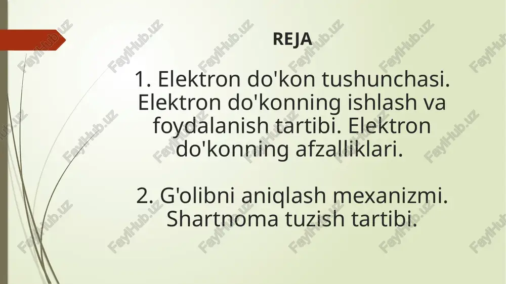 takliflarini o'rganing. mahsulot, ish yoki xizmatni tanlagandan so'ng, lotni bosing va uning parametrlari va shartlarini o'qing. 5. agar mahsulot, ish yoki xizmat barcha talablarga javob bersa, u holda “kotirovkalarni so‘rash” mexanizmini faollashtiring. buning uchun quyidagilarni tanlang: kotirovkalarni so‘rash • jadval; • yetkazib berish hududi; • yetkazib berish hududi; • tovar, ish yoki xizmatlarning kerakli miqdorini ko'rsatish; • hisob raqami; • budjet mijozi xarajat bandini qayd etishi kerak. elektron do'konda e'lon qilingan taklifda ishtirokchi quyidagilarni ko'rsatadi: - taklif etilayotgan tovar (ish, xizmatlar) nomi; - sotish narxi; - tovarning maksimal va minimal partiyasi; - tovarning markasi va texnik parametrlari (standartlashtirish bo'yicha me'yoriy hujjat, texnik pasport); - mahsulotning fotosurati; - tovarlarni yetkazib berish hududi (ishlarni bajarish, xizmatlar ko'rsatish); - tovarning ishlab chiqaruvchisi va ishlab chiqarilgan mamlakati to'g'risidagi ma'lumotlar; - kafolat shartlari va shartlari to'g'risidagi ma'lumotlar; - mahsulot chiqarilgan yil (oziq-ovqat mahsulotlari va tez buziladigan tovarlar ishlab chiqarilgan kun, oy, yil); - tovarning yaroqlilik …