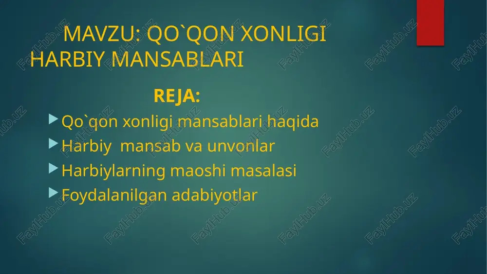 m ijtimoiy guruhlar faoliyatiga bog‘liq bo‘lgan deyishga asos bo‘ladi. mamlakatda xon eng katta va yirik mulkdor bo‘lib, xonlik hududidagi barcha boyliklarga, yer, suv, qo‘riq yerlar, ko‘lu anhorlarga egalik qilgan. ulardan keladigan zakot, xiroj, tanobona va boshqa soliqlar shaklidagi daromadlar xon xazinasini muntazam ravishda to‘ldirib turgan. xon va uning qarindoshlari, saroy ahli va ma’muriyat, qo‘shinlar va qo‘shin boshliqlari asosan soliqlar hisobidan rag‘batlantirilgan. mingboshi- mo`g`ullar davridan beri mavjud bo`kgab bu unvon odatda mingta askar boshlig`i bo`lgan. harbiy yurishlar vaqtida qo`shinni boshqarib, lashkarboshilik qilgan, o`z navbatida bosh vazir unvoniga davogarlik qilgan. sheralixon davrida yuqori darajali unvonga aylangan. mashhur mingboshilardan- muhammad yusuf, musulmonqul qipchoq, muhammad diyor, mullo xolbek, alimquli mingboshi va boshqalarni keltirish mumkin. botirboshi — botir va bahodirlar boshligʻi. besh yuz nafardan koʻp dasta yoki toʻpga boshchilik qilardi. viloyatlarda botirboshi harbiy va qoʻshin ishlariga mas’ul edi. botirboshi ba’zan qurilish hamda sugʻorish (ariq qazish) ishlariga ham boshchilik qilgan. xonlikdagi ulugʻ nahr arigʻi otabek botirboshi …