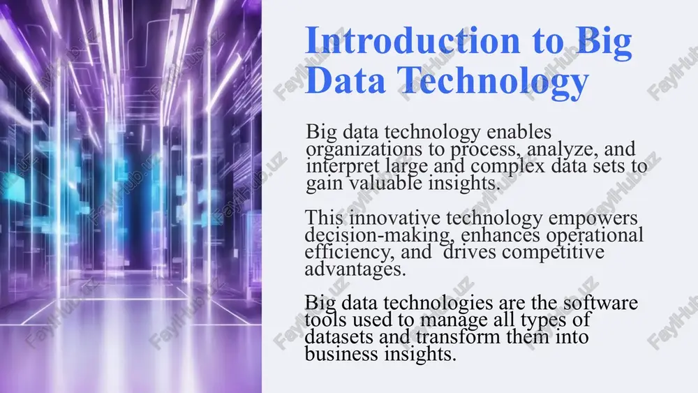 use it is fast and efficient at running applications. it also provides a generalized execution model to support more applications. splunk: splunk can also produce graphs, alerts, summarized reports, data visualizations, and dashboards, etc., using related data. blockchain is a technology that can be used in several applications related to different industries, such as finance, supply chain, manufacturing, etc. it is primarily used in processing operations like payments and escrow. kafka is a popular streaming platform. this streaming platform is primarily known for its three core capabilities: publisher, subscriber and consumer. knime is used to draw visual data flows, execute specific steps and analyze the obtained models, results, and interactive views r is defined as the programming language, mainly used in statistical computing and graphics 6 data mining data mining extracts the useful patterns and trends from the raw data. big data technologies such as rapidminer, elasticsearch and presto can …