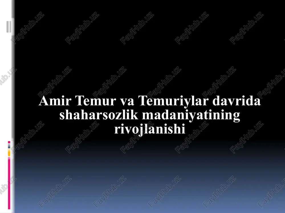 saroy asosiy majlislar o’tkaziladigan saroyi bo’lgan. keyinchalik bu yerda temuriylar uchun ham asosiy majlislar saroyi hisoblangan. mirzo ulugʻbek ham taxtni shu yerdan boshqargan. oqsaroy — shahrisabzdagi meʼmoriy yodgorlik oqsaroy — shahrisabzdagi meʼmoriy yodgorlik (1380—1404). amir temur qurdirgan. shaharning shim.sharqidagi bosh maydonda joylashgan. bir zamonlar muhtasham, xashamatli boʻlgan bu saroyning bizgacha yemirilib, haroba holga kelgan ulkan peshtogʻi, ikki chekkasidagi minorasi, saroy poydevorining bir qismigina saqlangan temuriylar tomonidan qurdirilgan madrasa. madrasa 1417-1420 yillarda qurilgan. badiiy jihatdan u temur qurdirgan binolardan kam emas edi va shu bilan birga mustahkamligi jihatidan ulardan ancha ustun turardi. 18-asrda ichki nizolar tufayli boshlangan urushlar ta’sirida madrasa juda kata talofot ko’radi.ikkinchi qavatdagi xonalar va tashqi gumbazlar buzilib ketadi. 20-asrning boshlarida o‘sha davrning me’mor va rassomlari tomonidan madrasani qayta ta’mirlash ishlarining asosiy qismi amalga oshirildi. o‘tgan asr oxirida ulug‘bekning yubileyi munosabati bilan madrasada ta’mirlash-restavratsiya ishlari boshlanib ketdi. bugungi kunda ulug‘bek madrasasi registonning noyob uchta gavharidan biri bo‘lib, samarqand tarixiy …
