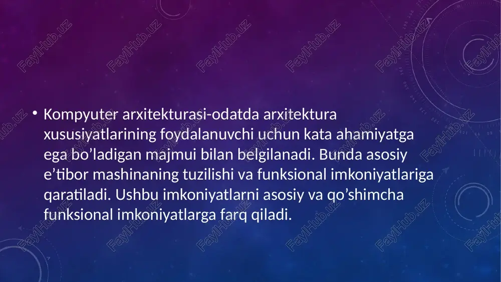 markaziy mikroprotsessorni olib turini aniqlash - Page 2