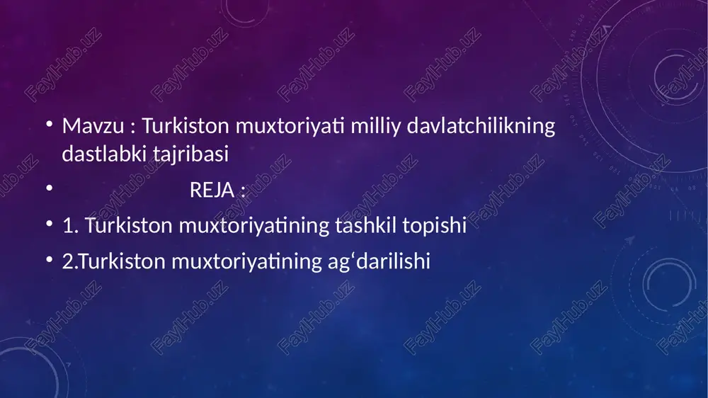 evik komissarlardan farqli ravishda hukumat aʼzolari chuqur maʼlumotli taraqqiyparvar ziyolilar boʻlib, ulardan 5 nafari huquqshunos edi. turkiston millat majlisi 54 nafar (36 musulmon, 18 yevropalik) aʼzodan iborat boʻlishi kerakligi belgilandi. qurultoy jarayonida 32 kishidan iborat millat majlisi saylandi. 1917-yil 26-noyabrdan qoʻqon shahrida oʻlka musulmonlarining iv favqulodda syezdi ish boshladi. unda oʻlkaning barcha mintaqalari va koʻpgina jamoat tashkilotlaridan 200 dan ortiq vakil ishtirok etdi. 28-noyabrda tashkil topayotgan davlatning nomi aniqlanib „turkiston muxtoriyati“ deb ataladigan bo‘ldi. butunrossiya taʼsis s’yezdi chaqirilgunga qadar hokimiyat to‘la ravishda turkiston muvaqqat kengashi va turkiston xalq (milliy) majlisi qo‘lida bo‘lishi haqida qaror qabul qilindi. muvaqqat kengash aʼzolaridan 12 kishilik hukumat tuziladigan bo‘ldi. [[qurultoy jarayonida turkiston milliy majlisi 54 kishidan iborat qilib saylandi. turkiston muxtoriyati va turkiston xalq majlisi delegatlar tomonidan saylandi. saylov ochiq va teng imkoniyatlar asosida amalga oshirildi. oʻlka bolsheviklari turkiston muxtoriyati hukumatiga katta xavf deb qaradilar. turkiston oʻlkasi ishchi, soldat va krestyan deputatlarining favqulodda 4-sʼyezdi (toshkent …
