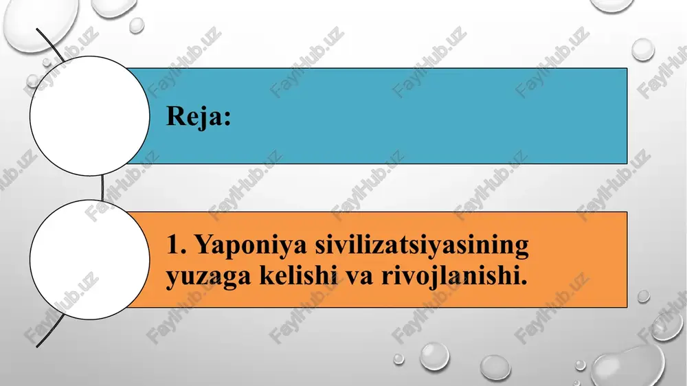 ik jihatdan kyusyu orolidagi dolmenlar bilan bog’liq bo’lgan. shu bilan birga iv-viii asrlar madaniyatini o’tgan davrlar madaniyatidan ajratib turadigan yana bir xususiyat mavjud. bu davrda suvoriylik, otda yurish san’ati bilan bog’liq o’ziga xos an’analar yapon orollariga kirib keladi. qo’rg’ondan topilgan buyumlar orasida qadimgi ritual san’at namunasi – xaniva sopol haykalchalar alohida ahamiyatga ega. qo’rg’on tipidagi inshootlarni barpo etish ajdodlarga sig’inish va quyoshga topinish bilan bog’liq bo’lgan, bu bizgacha yetib kelgan ilk yapon yozuvi yodgorliklarida (“kodziki”, “nixon syoki”) ham o’z aksini topgan. ajdodlarga sig’inish haqiqiy yapon dini – sintoizm uchun ham,demakki, butun yaponiya madaniyati uchun katta ahamiyatga ega. ajdodlarga sig’inish yapon sivilizatsiyasining tarixiy evolyutsiyajarayonida merosiylikni ta’minlaydigan yana bir qudratli harakatlantiruvchi kuchini tashkil etadi. davlat miqyosida ajdodlarga sig’inish hukmdor urug’ning ajdodi sanalgan quyosh ilohasi amaterasuga e’tiqod qilishda o’z aksini topgan. ilk sintoizm panteoniga o’sha davrda yapon jamiyatining ijtimoiy tuzilmasida yetakchi o’rin egallagan urug’lar ajdodlari ham kirgan. ulardan tashqari yaponlar mahalliy ahamiyatga ega …