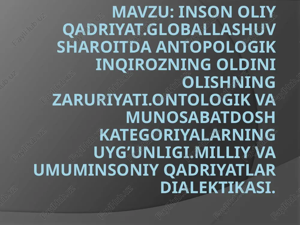 ga egaligini ta'kidlagan. buyuk shoir va mutafakkir alisher navoiy oliy insoniy fazilat sifatida ko'ngli o'ksik insonlarga madad qo'lini cho'zganlarni yuksak qadrlaydi: kimki bir ko'ngli buzug'ning xotirin shod aylagay, oncha borkim, ka'ba vayron bo'lsa obod aylagay. ya'ni, kim ko'ngli o'ksik bir insonni xursand qilsa, yiqilgan ka'bani qaytadan qurgan, ta'mirlagan kabi savobga noil bo'ladi. “temur tuzuklari”da esa “saltanatning ishlarini qonun-qoida va intizomga solib, saltanatim martabasiga zebu ziynat berdim” deb ta'kilagan sohibqiron bobomiz. amir temur saltanatida sipohiy qo'l ostidagi kishiga zulm o'tkazsa, u xizmat doirasidan tashqari chiqqan sanalib, sipohiyning o'zi jabrlanuvchilarga topshirilgan. bu holda jabrlanuvchi sipohiyni xohlagancha jazolashi mumkin bo'lgan. basharti katta va mahalliy boshliqlar o'z vakolatlari doirasidan chiqib, o'zlaridan kichik darajadagi kishilarga zulm o'tkazsalar, ularga mol-mulkiga qarab jarima solish nazarda tutilgan. shu bilan birga biror kishining aybi isbotlanganda, unga nisbatan faqat bitta jazo qo'llanilgan. umuman, inson huquqlari va erkinliklarining shakllanishi o'z tarixiga ega. hozirgi davr tushunchasidagi inson huquqlari kontseptsiyasi yevropada uyg'onish va …