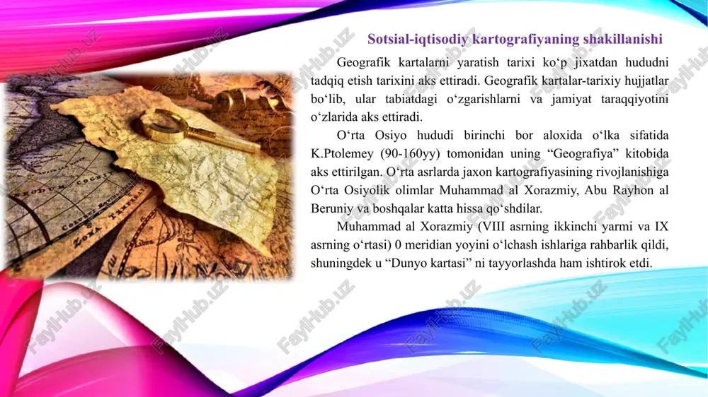 kartalari ilmiy, shu jumladan geografik tadqiqotlarni tipologik va sintetik ko‘rsatkichlari xo‘jalik tarmoqlarini, aholi va unga xizmat ko‘rsatish sohalari o‘rtasidagi o‘zaro aloqalarni va ularni faoliyatlarini tahlil etishni, sotsial-iqtisodiy va demografik jarayonlarni rivojlanish sabablarini o‘rganishga hamda ular xaqida bashorat qilishni ta’minladi. umumiqtisodiy karta xo‘jaliklarning asosiy tarmoqlarining yaxlit tavsifini tayyorlashga, tarmoqlar o‘rtasidagi o‘zaro aloqadorlikni ifodalashga, hududlarni iqtisodiy taraqqiyotidagi katta farqlarni aniqlashga imkon yaratadi. sanoatni kartografiyalash sanoatni kartografiyalash tarmoq kartografiyalashning nihoyatda muhim sohasi bo‘lib hisoblanadi. o‘zbekistonda mazkur yo‘nalish ilmiy-ma’lumotnomali “o‘zbekiston atlasi” ning ii-qismida o‘z ifodasini topgan. unda sanoatning 10 turkumdan iborat kartalari, shu jumladan, elektroenergetika, gidroenergetika resurslari, yoqilg‘i sanoati, qora va rangli metallurgiya, kimyo va mikrobiologiya sanoati, mashinasozlik va metallsozlik, to‘qimachilik sanoati, engil, mebel, oyna va chinni-sopol, yog‘-moy, konserva, vinochilik, baliqni qayta ishlash, paxta tozalash, oziq-ovqat va un sanoatlari tasvirlangan. atlasdagi sanoat kartalarida mamlakat va uning regionlari doirasida sanoatni o‘sha vaqtdagi iqtisodiy xolatini to‘liq aks ettirilgan emas. hozirgi vaqtda o‘zbekiston sanoati kartalarida sanoatning yangi …