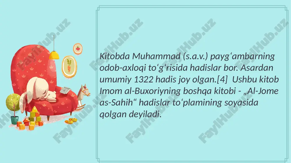 rga rahmli bolish uqtirilgan hayvonlarni barakasi dóstligi haqida maʼlumot berilgan thank you children’s day image1.png image2.png image3.png image4.png image5.png image6.png image7.png