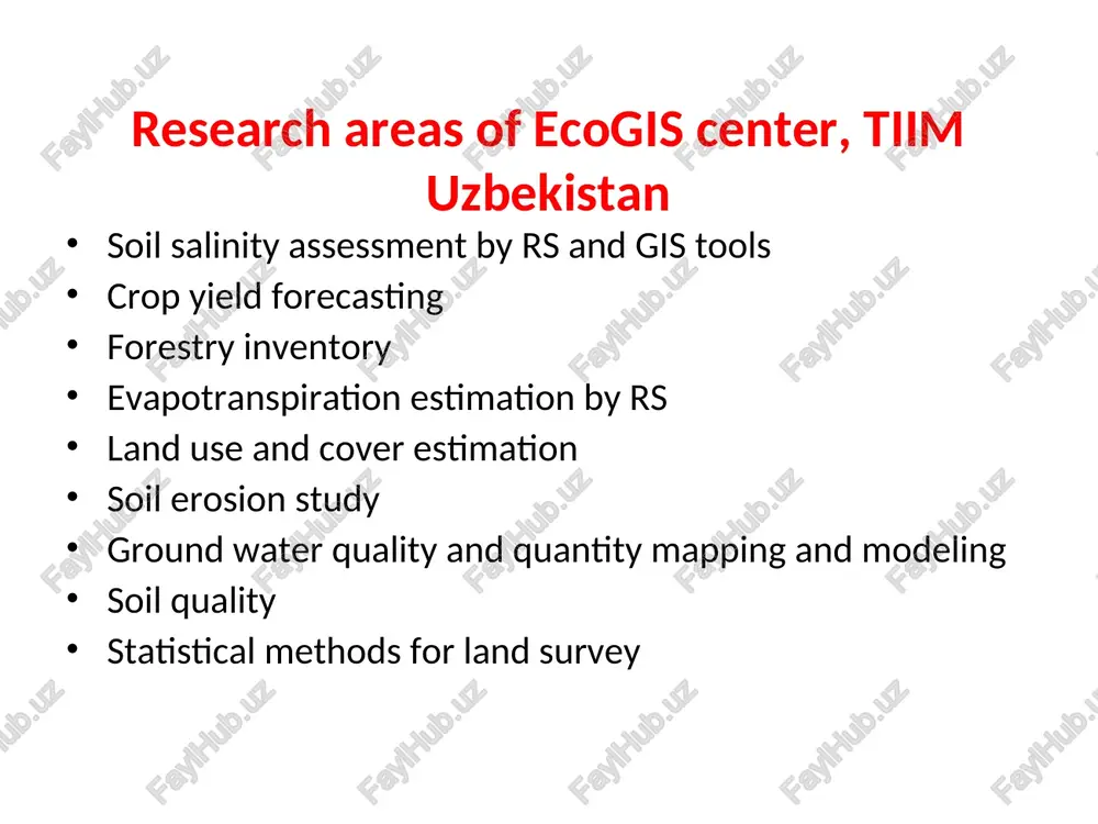 an uzbekistan 5 state committee for science & technology uzbekistan uzbekistan 6 turin politechnic university in tashkent uzbekistan 7 dacom bv the netherlands uzbekistan universities mobility implementation bachelor tg3 culs 6 months ago khaydarov a. became a finalist and won of a start-up contest in czech republic uzbekistan universities mobility implementation integrated assessment of ecosystem services in ugam chatkal national park, uzbekistan internship tg3 wageningen university students coming to conduct their internship in uzbekistan at ecogis center, tiim gijs te velthuis loes masselink partnership development timur grantees is dealing with partnership building and improving cooperation between their host and home (coordination institutions) through choosing topics on uzbekistan global and local issues, bridging host and home supervisors on establishing discussions on his/her thesis topic studies, writing articles, development research projects and others. cooperation between uzbekistan grantees with eu partner universities timur grantees (phd) wageningen university university of hohenheim georg august university …