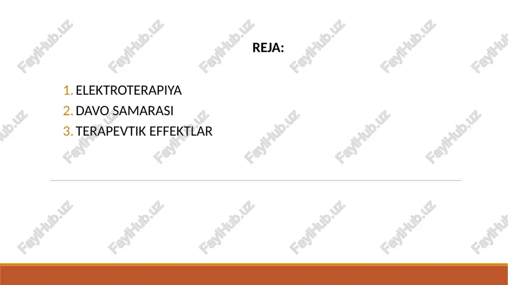 ’riqish stenokardiya, miokard infarkti, buyrak sanchig’i, tug'ruq), sun'iy yurak stimulyatori, elektr tokiga yuqori sezuvchanlik, tarqoq skleroz, davolash sohasidagi metall implantlar. sinusoidal modulyatsiyalangan toklarning asosiy turlari: i - ishlab chiqarishning o'zgaruvchan tartibi; ii - doimiy ishlab chiqarish tartibi; a - modullangan tebranishlar (chastota tashuvchi); ipp (dm) - doimiy modulyatsiya; b - to'liq bo'lmagan (50%) modulyatsiya chuqurligi; d – to’liq (100%) modulyatsiya chuqurligi; e - iipp (up) - modulyatsiyalangan tok uzatishlar pauzalar bilan birlashtirilgan; f - iiipp (mcht) - modulyatsiyalangan tok uzatishlar chastota tashuvchi uzatishlar bilan birlashtirilgan; g - ivpp (mch) - har xil modulyatsiya chastotasi mavjud bo'lgan tok uzatishlarning kombinatsiyasi; h - vpp (mpu) - turli modulyatsiya chastotalari bilan tok uzatmalar pauzalar bilan birikmasi. parametrlar. chastotasi (10-150 gts) va chuqurligi (0-100%) modulyatsiyalangan 5 khz chastotali o’zgaruvchan sinusoidal toklardan foydalaniladi. ular generatsiyasining ikkita rejimi ishlatiladi - o'zgaruvchan (tokning amplitudali pulsatsiyasi) va doimiy (monopolyar sinusoidal impulslar). modullovchi tokining amplitudasi 50 ma dan oshmaydi. …