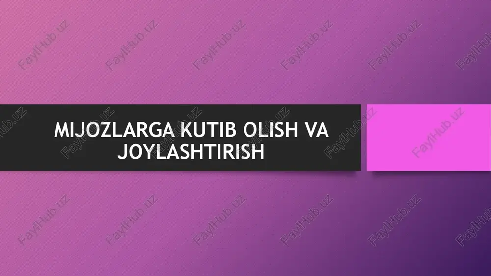 ing turlari va shakllari motivatsiya turli mezonlarga ko‘ra tasniflanadi. eng ko‘p qo‘llaniladigan yondashuv — uni ichki va tashqi motivatsiya turlariga ajratishdir. ichki motivatsiya — bu shaxsning o‘z istak va qiziqishlari asosida faoliyat yuritishidir. bunda inson ma’lum ishni bajarishdan o‘zi zavq oladi, uni qiziqish bilan amalga oshiradi. masalan, yangi bilim olishga bo‘lgan ishtiyoq, ijod qilish istagi, o‘zini rivojlantirishga intilish ichki motivatsiyaga misol bo‘la oladi. tashqi motivatsiya esa tashqi omillar ta’sirida yuzaga keladi. bunga mukofotlar, rag‘batlar, ijtimoiy bosim yoki jazolardan qochish kabi sabablar kiradi. masalan, ish haqi olish uchun mehnat qilish, baho olish uchun dars tayyorlash yoki jamiyatda maqomga erishish istagi tashqi motivatsiya hisoblanadi. bundan tashqari, motivatsiyaning quyidagi shakllari ham mavjud: moddiy motivatsiya — pul, mukofot, moddiy rag‘batlar orqali rag‘batlantirish. ma’naviy motivatsiya — e’tirof, maqtov, hurmat, ma’naviy qoniqish asosida shakllanadi. ijtimoiy motivatsiya — guruhga mansublik, jamoada obro‘ qozonish yoki jamiyatga foyda keltirish istagi bilan bog‘liq bo‘ladi. demak, motivatsiyaning turlari va shakllari inson …