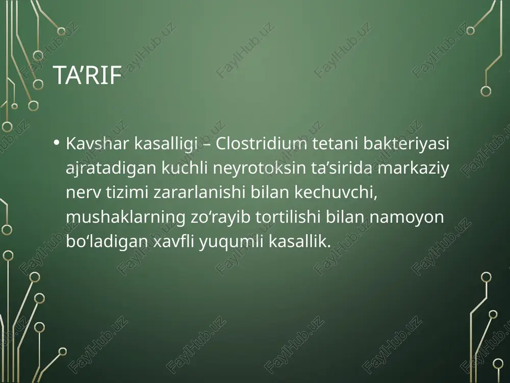 lov berish. vaqtida profilaktika choralari ko‘rilsa, kasallikning oldini olish mumkin. fayzimizni bersin! image3.png image4.jfif image2.png /docprops/thumbnail.jpeg