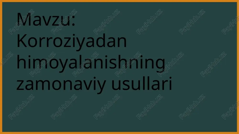 diy zarar esa ta'mirlash va almashtirish xarajatlari bilan bog'liq bo'lib, bu har yili millionlab dollarni tashkil etadi. masalan, korroziya natijasida transport va inshootlar xizmat muddatini qisqartiradi, bu esa ularga sarflanadigan xarajatlarni oshiradi. misol uchun, dengiz suvi ta'siri ostida metall konstruktsiyalar tezda korroziyaga uchraydi. bu holat ko'plab portlarda va kemalarda ko'rinadi, bu esa ularning xizmat muddatini qisqartiradi va o'z vaqtida ta'mir talab qiladi. shuningdek, korroziya natijalarini kamaytirish uchun zamonaviy himoya usullaridan foydalanish zarur. misol uchun, dengiz suvi ta'siri ostida metall konstruktsiyalar tezda korroziyaga uchraydi. bu holat ko'plab portlarda va kemalarda ko'rinadi, bu esa ularning xizmat muddatini qisqartiradi va o'z vaqtida ta'mir talab qiladi. shuningdek, korroziya natijalarini kamaytirish uchun zamonaviy himoya usullaridan foydalanish zarur. misol uchun, dengiz suvi ta'siri ostida metall konstruktsiyalar tezda korroziyaga uchraydi. bu holat ko'plab portlarda va kemalarda ko'rinadi, bu esa ularning xizmat muddatini qisqartiradi va o'z vaqtida ta'mir talab qiladi. shuningdek, korroziya natijalarini kamaytirish uchun zamonaviy himoya usullaridan …