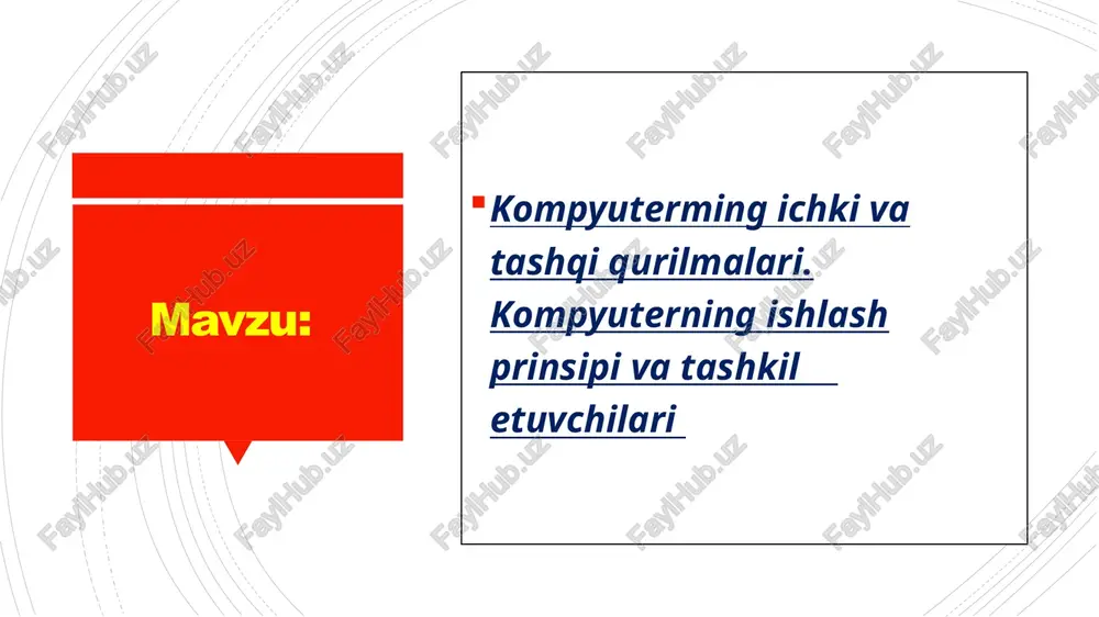 ga ma'lumotlarni chiqarish uchun moslama. printerlar matritsa (siyoh lentasi), inkjet (siyoh kartridj), lazer (chang toner kartrigi). mikrofon- ovozli ma'lumotni kiritish uchun qurilma: ovozli yoki musiqiy. plotter yoki plotter - bu katta hajmdagi murakkab grafik tasvirlarni yuqori aniqlik va tezlikda chizish imkonini beradigan chizma mashinasi: chizmalar, diagrammalar, xaritalar, grafikalar va hk. nizomga muvofiq, axborot-kommunikatsiya texnologiyalarini rivojlantirish bo‘yicha ustuvor loyihalarning manzilli ro‘yxatiga quyidagi yo‘nalishlardagi loyihalar kiritiladi: aholini sifatli mobil aloqa hamda internet tarmog‘idan keng foydalanishni ta’minlash; sog‘liqni saqlash, aholini ijtimoiy himoya qilish, ta’lim, kommunal xizmat ko‘rsatish, turizm sohalarida zamonaviy axborot tizimlarini joriy qilish, “aqlli” va “xavfsiz” shaharlar va hududlarni tashkil qilish; innovatsion loyihalarni amalga oshirish; olis joylarda elektron davlat xizmatlarini kengaytirish; pochta aloqasi sohasini va pochta aloqasi milliy operatori bo‘lgan “o‘zbekiston pochtasi” aj faoliyatini takomillashtirish. o‘zbekiston respublikasi vazirlar mahkamasi 2018 yil 1 avgustga qadar muddatda quyidagilarni nazarda tutuvchi 2018-2020 yillarga mo‘ljallangan hududlarda axborot texnologiyalari va kommunikatsiyalarini rivojlantirish dasturlarini va ustuvor loyihalarning manzilli …