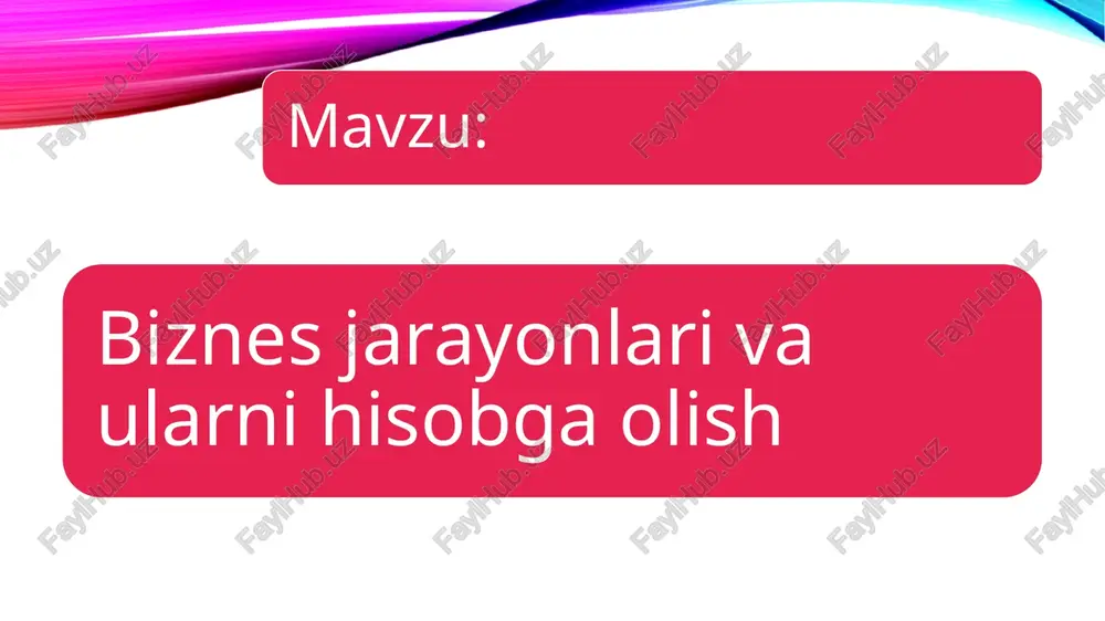 alab qilinmaydi. buxgalteriya ma`lumotlarini inland daromad boshqarmasi tomonidan soliq solish talablari amalga oshirilishini buxgalter tayyorlaydi. boshliq bankdan kredit olmoqchi bo‘lsa, korxona moliyaviy hisoboti taqdim etiladi. boshqa daromadni ko‘paytirishga qiziqadigan tashlikotlar moliyaviy hisobotlarni moliyaviy ahvolni yaxshilash va biznesni amalga oshirishni yaxshilaydi. hamkorlik.2 hamkorlik ikki yoki undan ko‘p jismoniy shaxslar biznesni birgalikda boshlashga rozi bo‘lishsa va daromad yoki xarajatni bo‘lishlikka rozi bo‘lganlaridagina tuziladi. ko‘p kapital ikkala tomondan birgalikda yig`iladi. ba`zida qo‘shma korxona naqd pul va aktivlar olib kelsa, biznes rivojlanadi, masalan, ikki advokat huquqiy korxona ochsa yoki uchta buxgalter auditorlik firmasini qo‘shma korxona tarzida ochsa bo‘ladi. hamkorlikda asosiy kelishuv 1961-yilda tuzilgan hamkorlik aktiga asosan tuziladi. hamkorlar aktga amal qilmasliklari ham mumkin va ular o‘z huquqlariga, kapitaliga va foyda/zarariga mos keluvchi boshqa shartnoma yoki kelishuv tuzlishlari mumkin. hamkorlikning moliyaviy holati haqidagi ma`lumot va tuzilishi yakka tadbirkornikiga o‘xshash bo‘ladi. ma’lumotlar bilan qiziquvchi tashkilotlar ichki hudud daromad kengashi( soliq maqsadlar uchun), banklar (kapital ta’minotchilari sifatida) …