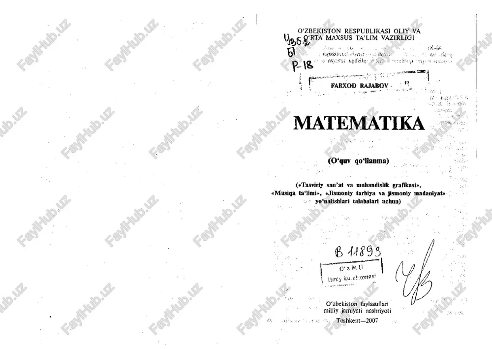 matematika (o’qav qo‘lanma) - Page 2