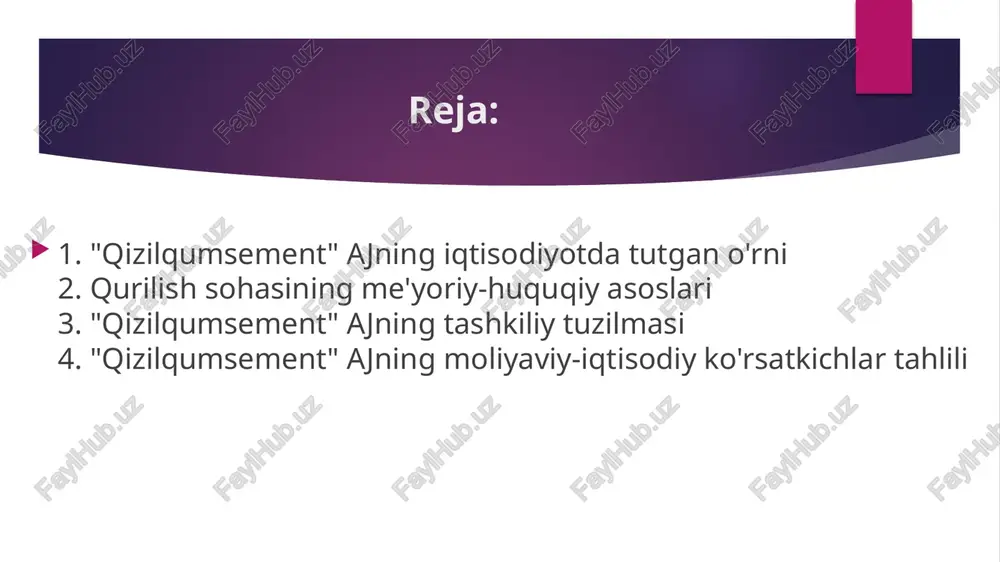 aruv tizimlari o‘rnatilgan. 2020-yillarda amalga oshirilgan modernizatsiya loyihasi natijasida sement ishlab chiqarish hajmi va sifati sezilarli oshdi. qurilish sohasining me'yoriy-huquqiy asoslari o'zbekiston respublikasida qurilish faoliyati qat'iy tartibga solinadi va bu soha rivoji mamlakat iqtisodiyotining asosiy harakatlantiruvchi kuchlaridan biridir. asosiy hujjatlar qatoriga o'zbekiston respublikasining shaharsozlik kodeksi kiradi, u shaharsozlik normalari va qoidalarni belgilaydi va davlat organlarining qarorlarini shakllantirishda asos bo'lib xizmat qiladi. bundan tashqari, "litsenziyalash, ruxsat berish va xabardor qilish tartiblari to'g'risida"gi qonun (ruz qonuni № 701, 2021 yil 14-iyul), "davlat boji to'g'risida"gi qonun va prezident farmonlari hamda vazirlar mahkamasi qarorlari (masalan, vmq № 200, 2022 yil 20-aprel – qurilish sohasidagi yagona ma'muriy qurilish qoidalari tasdiqlash) muhim ahamiyatga ega. loyihalash jarayoni muhandislik tadqiqotlari, loyiha hujjatlarini ishlab chiqish, ekspertiza va muallif nazoratini o'z ichiga oladi. loyiha hujjatlari loyiha oldi (texnik-iqtisodiy asoslash va hisob-kitob) va loyiha bosqichlariga bo'linadi, ular shnk 1.03.01-16 (shaharsozlik baholash standartlari) va gost 21.1101-2013 talablariga mos kelishi shart qurilish sohasining …