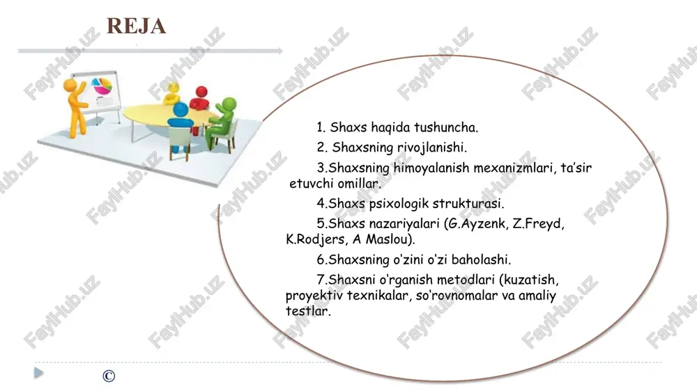 ida kishining nasl-nasabi ham mujassamlashgandir. yangi tug’ilgan chaqaloqni, katta yoshdagi odamni ham, mutafakkirni ham, aqli zaif insonni ham, yovvoiylik bosqichidagi qabilaning vakilini ham, madaniyatli mamlakatda yashayotgan yuksak bilimli kishini ham individ deb hisoblash lozim. individ tushunchasi professor e.g’ozievning "umumiy psixologiya" darsligida tavsiflanishicha, individ lotincha ajralmas, alohida zot ma'nolarini anglatib, inson zotiga xoslik masalasini belgilab beradi. shuningdek, katta yoshdagi ruhiy sog’lom odamlar ham, chaqaloq ham, nutqi yo’q oddiy malakalarni o’zlashtira olmaydigan aqli zaif insonlar ham individlar deb ataladi. shaxs keltirilgan ta'riflardan shuni xulosa qilish mumkinki shaxs deb muayyan jamiyatda yashovchi faoliyatning biror turi bilan shug’ullanuvchi, kishilar bilan normal til orqali munosabatga kirishuvchi ongli individga aytiladi. shaxsning eng muhim xususiyatli jihatlaridan biri - bu uning individualligidir. individuallik deganda insonning shaxsiy psixologik xususiyatlarining betakror birikmasi tushuniladi. individuallik kishining o’ziga xosligini, uning boshqa odamlardan farqini aks ettiruvchi psixologik fazilatlar birikmasidir. individuallik tarkibiga xarakter, temperament, psixik jarayonlar, holatlar, hodisalar, hukmron xususiyatlar yig’indisi, iroda, faoliyat motivlari, …