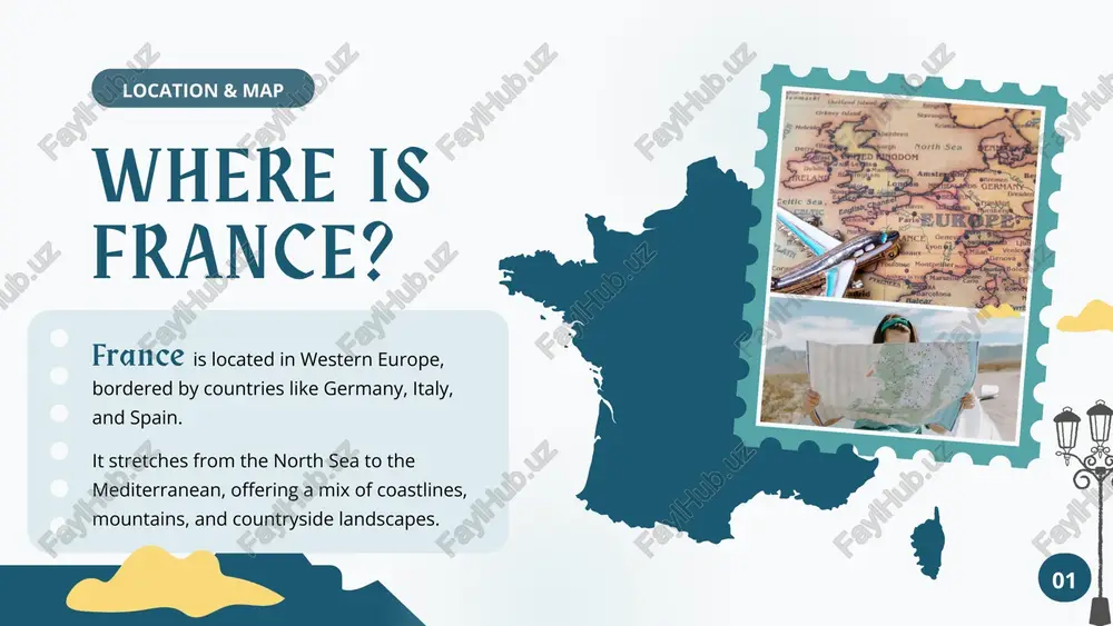 ons. it’s also the world’s top tourist destination, welcoming millions of visitors every year eager to explore its culture and beauty. france 08 travel highlights why visit france? offers breathtaking scenery, world-class art museums, and romantic cities that charm every visitor. france with its delicious food, rich history, and vibrant culture, it truly has something for everyone to enjoy. mercii! thanks for exploring france! image9.png image10.svg image11.png image12.svg image13.png image14.svg image15.png image16.svg image17.png image18.svg image1.png image19.png image20.svg image21.png image22.svg image23.png image24.svg image2.svg image3.png image4.svg image5.png image6.svg image7.png image8.svg image31.jpeg image32.jpeg image25.png image26.svg image27.png image28.svg image29.png image30.svg image35.png image36.svg image37.jpeg image33.png image34.svg image44.jpeg image45.png image46.svg image47.png image48.svg image38.png image39.svg image40.png image41.svg image42.png image43.svg image51.png image52.svg image53.jpeg image54.jpeg image49.png image50.svg image55.png image56.svg image57.jpeg image58.jpeg image59.jpeg image60.png image61.svg image63.jpeg image64.jpeg image65.jpeg image62.png image69.jpeg image70.jpeg image66.jpeg image67.jpeg image68.jpeg image73.jpeg image74.jpeg image75.jpeg image71.png image72.svg image80.png image81.svg image76.png image77.svg image78.png image79.svg m1 lo is haan =— …