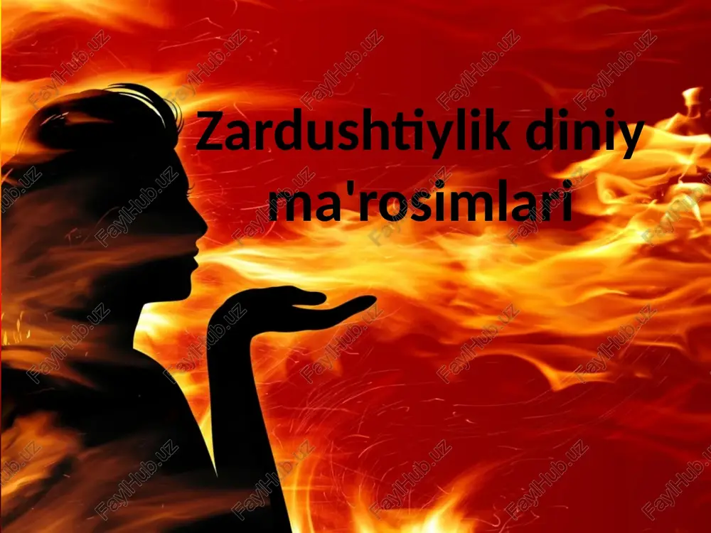 tashqari, bu murakkab davrda ulkaning turli qabilalarini birlashtirish va ularni ilk marka^lashgan davlatchilik g’oyasi atrofida uyushti-rish zaruriyati ham tugilgan yedi. zardusht yashagan davr janubi-g’arbiy va markaziy osibda kuch-manchilikka asoslangan turmush tarzi inqirozga uchrabtgani, utroqlik turmush tarzi qaror topaet-gani, sug’oriladigan dshqonchilik hamda chorvachilik, hunarmandchilik keng taraqqiy yetaytgani, yangi shaharlar, qishloqlar bunsd bulaytganligi, utroqlik turmush tarzi har jihatdan afzal kurinishi bilan ham xaraktsrli yedi. shunday turmush tarzini barqaror qilish, odamlarga, xalqlarga g’oyatda kulfat ksltirabtgan hamda aksariyat bosqinchilik tusini ol-gan kuchmanchilikka qarshi kurash habtiy yehtiyojga ay-langan yedi. bu yehtisjni hammadan ko’p anglab etgan donishmand zardusht buldi. u inqirozdan qutulish, xalqlar, qabilalarni birlashtirib, yagona davlatchi-likka yerishishning birdan-bir yuli — bu yakkaxudo-likka utishdan iborat deb bildi va butun ongli faoliyatini, hastini ana shu muqaddas ishga bag’ish-ladi, shu muqaddas maqsad yulidagi kurashda halok buldi. www.arxiv.uz «avesto- zardushtiylik dinining muqaddas kitobi axuramazdaning rasmiy tus olishiga qadar uning zardusht orqali vahiy qilingan ilohiy xabarlari turon va yeron zamini …