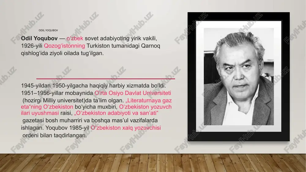 anida abu ali ibn sino, abu rayhon beruniy obrazlari yaratilishi bilan uzviylikda, ular yashagan murakkab davr muhiti, uning inson ruhiyatiga ta’siri talqin etilgan. “ulug‘bek xazinasi” romanida esa mirzo ulug‘bekning umrini so‘ngi damlaridagi tarixiy ziddiyatlar ifodalangan. romanda ali qushchining hayoti, ijodi, amalga oshirayotgan ishlarining mirzo ulug‘bek hayoti bilan bog‘liqligi haqidagi talqinlar haqida so‘z yuritiladi. roman sujetidan o‘rin olgan voqealar silsilasida mirzo ulug‘bek va o‘z farzandi abdulatif o‘rtasidagi ziddiyatlardan istirob chekkan shaxs qismati, farzandining taxt uchun o‘z otasiga qarshi kurash boshlashi, bundan ruhlangan ba’zi saroy amaldorlarining xiyonatlari tarixiy haqiqat nuqtai nazaridan talqin etilganligiga jiddiy e’tibor qaratilgan. ayniqsa, ana shunday murakkab tarixiy sharoitda shogirdi ali qushchining ustozi mirzo ulug‘bekka bo‘lgan ishonchi va sadoqati, farzandi abdulatif xiyonat qilib turgan bir vaqtda uning ustoziga munosabatini o‘zgarmaganligi, aksincha, hayotini xavf ostiga qo‘yib, saroydagi yillar davomida yaratilgan asarlarni saqlash uchun qilgan harakatlari yorqin lavhalarda talqin etilganligi, bu esa tarixiy haqiqatning badiiy ifodasi ekanligini alohida ta’kidlaydi. tarixiy faktlardan …