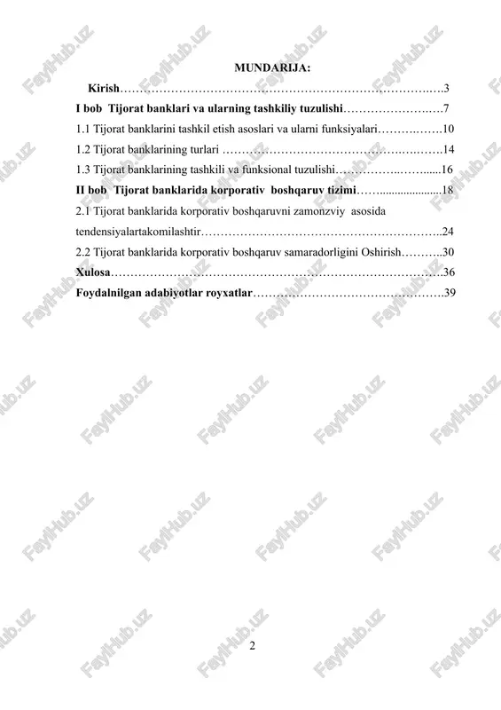 arni joriy etish va xizmatlar sifatini oshirish dolzarb vazifalardan hisoblanadi. bank sektorida raqobat kuchayib bormoqda, bu esa banklarni yangi mahsulotlar va xizmatlar yaratishga, mijozlarga xizmat ko'rsatish sifatini oshirishga va operatsion samaradorlikni oshirishga undaydi.raqobat sharoitida muvaffaqiyatli faoliyat yuritish uchun banklar tashkil etish va boshqarish tizimini doimiy ravishda takomillashtirib borishlari zarur global iqtisodiy o'zgarishlar, xalqaro siyosiy vaziyatning beqarorligi, pandemiyalar va boshqa favqulodda vaziyatlar bank sektoriga yangi risklarni keltirib chiqaradi.banklar ushbu risklarni samarali boshqarish va barqarorlikni ta'minlash uchun zamonaviy risklarni boshqarish tizimlarini joriy etishlari zarur. axborot texnologiyalari bank sektorida katta o'zgarishlarga olib kelmoqda. banklar raqamli bank xizmatlarini joriy etish, onlayn to'lovlarni rivojlantirish, mijozlar bilan munosabatlarni yaxshilash va operatsion xarajatlarni kamaytirish uchun it texnologiyalaridan keng foydalanishlari zarur. tijorat bankini tashkil etishda va boshqarishda it texnologiyalardan samarali foydalanish muhim ahamiyatga ega. mijozlar bank xizmatlariga bo'lgan talablari doimiy ravishda o'zgarib bormoqda. banklar mijozlar talablarini qondirish, ularga qulay va sifatli xizmatlar ko'rsatish uchun mahsulotlar va xizmatlar assortimentini …