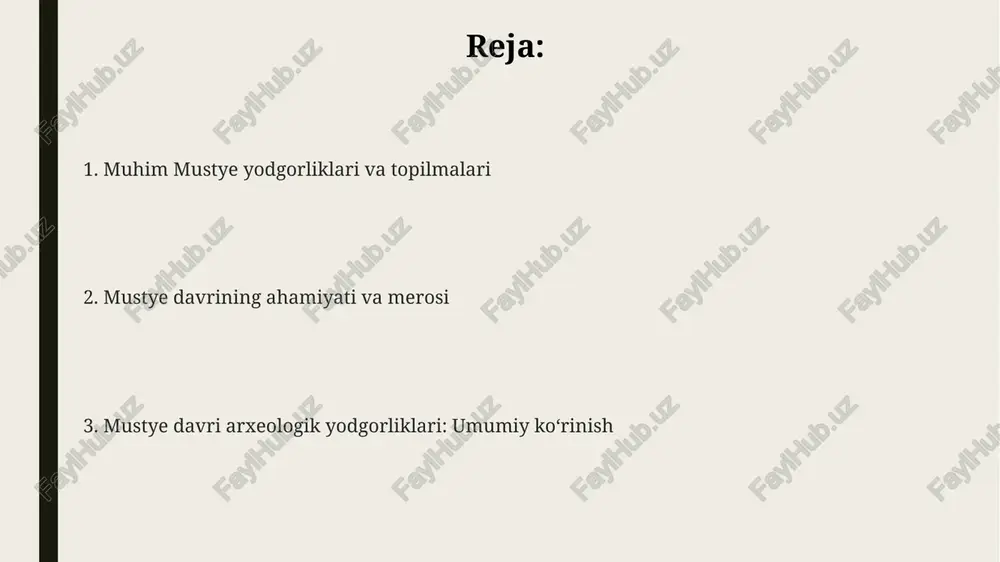 nligini anglatadi. xulosa va kelajakdagi tadqiqotlar kelajakdagi tadqiqotlar mousterian davrida 100 dan ortiq yangi joylarni aniqlashga qaratilishi kerak, bu esa 2000 dan ortiq yangi artefaktlarni ochishi mumkin. mousterian texnologiyasi tadqiqotlari 50 dan ortiq turli xomashyo manbalari va 300 dan ortiq litik majmualarni taqqoslash orqali rivojlanishi kerak. xulosa shuni ko'rsatadiki, kelajakdagi tadqiqotlar 14c sanalari va 20 dan ortiq mitoxondrial dnk ketma-ketliklarini tahlil qilish orqali aniqlikni oshirishi kerak. movster san'ati va bezaklari fransiyadagi la ferrassi shahridan topilgan 6 ta qabr ustida ocher bilan bo'yalgan, bu marosimiy xatti-harakatlarning 50 000 yillik dalili bo'lib xizmat qiladi. movster davri san'atida 30 000 yillik suyak bo'laklarida topilgan chiziqlar va o'ymakorliklar mavjud bo'lib, ular ehtimoliy hisoblash tizimlarining dastlabki namunalaridir. neandertallar tomonidan yaratilgan, tahminan 176 000 yil avvalgi, fransiyadagi brunikel g'oridagi 400 dan ortiq singan stalagmitlardan yasalgan halqasimon tuzilma topilgan. movster davrini o'rganishdagi yangi yondashuvlar qoldiq dnkni o'rganish orqali neanderthal guruhlarining migratsiya yo'nalishlari va genetik xususiyatlari haqida 10 …