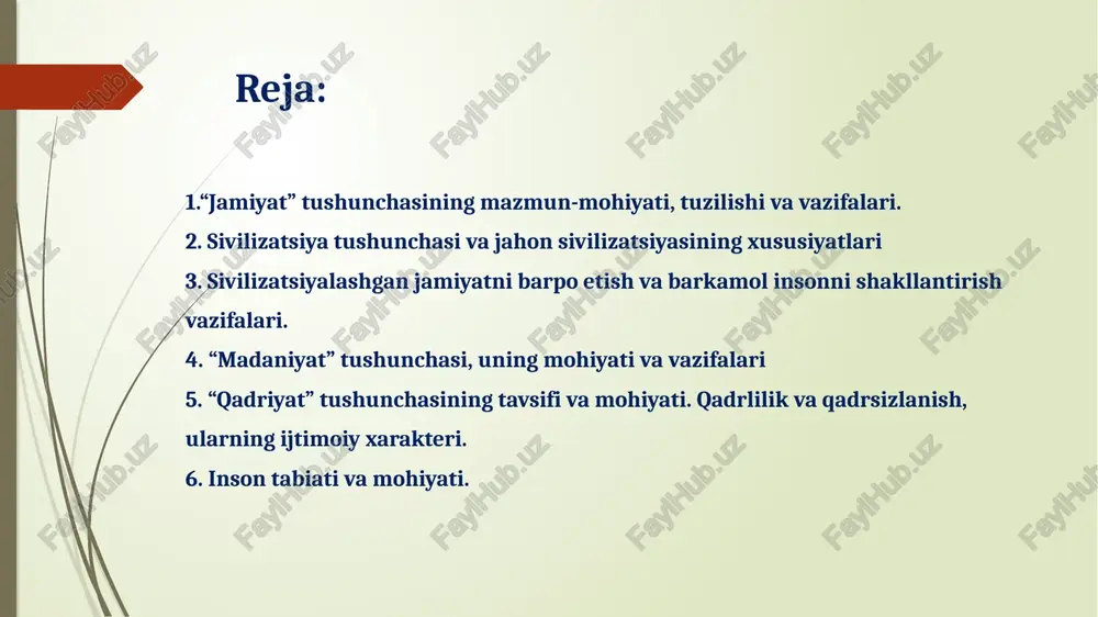 ha mutaxassis – faylasuf tolkott parsons (1902-1979) fikricha, jamiyat qadriyatlar va me'yorlar bilan bog'langan odamlarning munosabatiga asolangan tizimdir. inson shularga asoslanib o'z ijtimoiy faoliyatini amalga oshiradi. t.parsonsni ma'lum ma'noda m.veberning g'oyaviy merosxo'ri deyish mumkin. hozirgi davrning taniqli faylasuflari r.aron, d.bell, p.blau, a.giddens, r.darendorf, g.zimmel, f. znanetskiy, t.kun, k.levi-stross, k. manngeym, r. merton, x.ortega-i-gasset, k.popper, p.a. sorokin, e.fromm, k.yaspers va boshqalar jamiyat to'g'risidagi o'ziga xos fikrlarini bildirganlar. ko'pchilik mutafakkirlar jamiyatning mohiyati bir yoki bir nechta asosiy printsip orqali tushuntiradilar. masalan, o.shpannda bu printsip – birbutunlik, o.tofflerda – plyuralizm, u.rostouda – bosqichma-bosqichlik, k.popperda – ochiqlik, r.mertonda – universallik. lekin masalaga jiddiy qarovchi faylasuflar hatto o'zlarining printsiplarini ham mutlaqlashtirmaydilar. k.popper ochiqlik printsipi to'g'risida shunday deb yozadi: «ochiq jamiyatlar... hali mukammallikdan yiroqda..., balki avlodlarimiz bir necha yuz yillardan so'ng axloqiy jihatdan bizdan ancha o'tib ketsalar kerak. bularning barchasi ro'y berishi mumkin deb hisoblasam-da, shunga qaramay, yana qaytaraman: hozirgi davrda biz yashab turgan ochiq jamiyatlar …