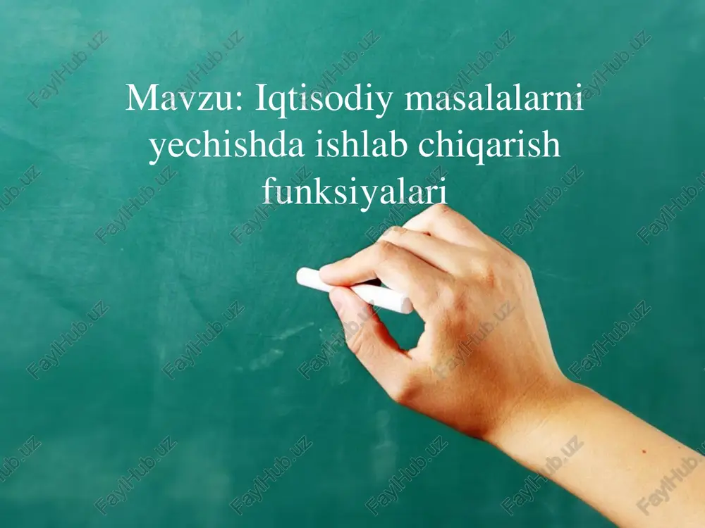 to‘g‘ri tushunchadir. haqiqatan iqtisodiy o‘sish, xomashyo va asosiy vositalar sarfi aro chiziqli bog‘liqlik mavjud bo‘lsa, mehnat va asosiy fondlar sarfi aro bog‘liqliklar chiziqli ko‘rinishdan murakkabdir. iqtisodiy o‘sish tahlilining iqtisodiy- matematik modellarini tuzish va yangi usullardan foydalanish o‘sish va uning omillari o‘rtasidagi bog‘liqliklarni chuqurroq va aniqroq o‘rganib chiqishni talab etadi. ko‘p hollarda iqtisodiy o‘sishning chiziqsiz ko‘rinishi quyidagicha bo‘ladi: 𝑁 = 𝑎0 ⋅ 𝐹1 𝑎1 ⋅ 𝐹2 𝑎2 ⋅ 𝐹3 𝑎3 . . .⋅ 𝐹𝑛 𝑎𝑛 (2) bu ishlab chiqarish funksiyasi yordamida har bir omilning iqtisodiy o‘sishga ta’sirini aniqlashimiz mumkin. iqtisodiy o‘sish tezligi ikki xil, o‘sishning absolyut tezligi va o‘sishning nisbiy tezligi ko‘rinishida bo‘ladi. har ikkala o‘sish tezligini alohida-alohida ko‘rib chiqamiz. iqtisodiy o‘sishning har bir omili uchun iqtisodiy o‘sishning absolyut o‘sish tezligi o‘sishning chiziqsiz ko‘rinishidan biron bir omil bo‘yicha xususiy hosila olish bilan aniqlanadi. masalan birinchi omil uchun 𝜕𝑁 𝜕𝐹1 = 𝑎0𝑎1𝐹1 𝑎1−1 ⋅ 𝐹2 𝑎2 ⋅ 𝐹3 𝑎3 . . .⋅ …
