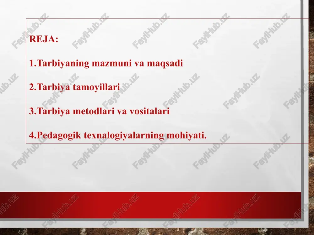 chiqadiki, agarda pedagogika o‘sib kelayotgan yosh avlodlarning ta’lim-tarbiyasi haqidagi fan bo‘lsa, ijtimoiy pedagogika ta’lim-tarbiya jarayonlarida bolaning jamiyatdagi hayotga qo‘shilishiga bog‘liq qonuniyat va xodisalarni o‘rganadi. bu o‘rinda shuni ham aytib o‘tish joizki, bolaning jamiyatga “kirish” jarayoni, uning muayyan ijtimoiy tajribani qo‘lga kiritishi (bilim, qadriyat, yurish-turish qoidalari) bilan bog‘liqdir. buni ijtimoiylashuv deyiladi. e‘tboringiz uchun rahmat!!! image4.png image3.jpg image5.jpg /docprops/thumbnail.jpeg