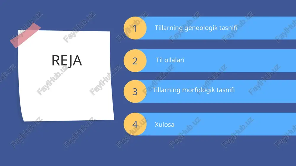 lay boshqacha bo‘ladi. uchinchidan, tarixiy taraqqiyot jarayonida turli munosabatlar tufayli boshqa tillardan kirib qolgan bunday tasodifiy so‘zlar tillarning tarixini solishtirib, taqqoslab o‘rganishda material bo‘la olmaydi, chunki bunday tillarning tuzilishi bir-biriga to‘g‘ri kelmaydi. - - rus, bulg‘or, chex, polyak tillari ham bir oiladagi qardosh tillarga qarashli bo‘lganligi uchun bu tillarda so‘z ma’nolari, grammatik tuzilishlari jihatidan birmuncha o‘xshashlik, yaqinlik bor. bu misollar shuni ko‘rsatadiki, qardosh tillarda so‘z o‘zaklari grammatik vositalar jihatidan farq qilsa ham, ularning manbai bir bo‘lib, ular bir o‘zak tildan kelib chiqqan. biror so‘z yoki grammatik vositalardagi tovush o‘zgarishlari ma’lum bir fonetik qonuniyat asosida yuz bergan. bir qardosh tilga, bir tovushga ikkinchi bir qardosh tildagi shunga muvofiq tovush to‘g‘ri keladi. bog - bav (baw), tog - tau (taw) : o‘zbek tilidagi t tovushiga ozarbayjon tilidagi d tovushi muvofiq keladi: temir-demir, til-dil; qardosh tillardagi tovushlarning bir-biriga muvofiq kelishi fonetik qonunga asoslangandir hamda qardosh tillardagi so‘zlarning ma’nolari va grammatik qurilishi bilan bog‘liq. …