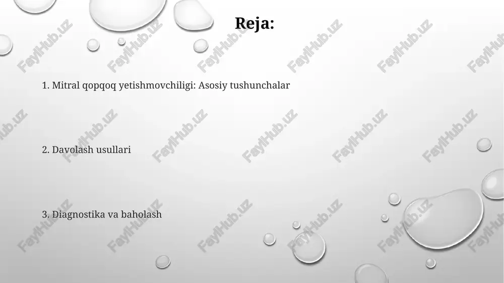 i va keyinchalik yetishmovchilik xavfini oshirishi mumkin, bu jarayon uzoq vaqt davomida rivojlanadi. dorilar beta-blokerlar yurak urishini sekinlashtiradi va qon bosimini pasaytiradi, lekin ularni bronxial astma bilan kasallangan bemorlarda ehtiyotkorlik bilan qo'llash kerak, chunki ular nafas qisilishini keltirib chiqarishi mumkin. angiotensinga aylantiruvchi ferment ingibitorlari, masalan, enalapril, yurakning ishini yengillashtiradi, ammo buyrak funktsiyasi buzilgan bemorlarda dozani sozlash zarur. dorilarning dozasi mitral qopqoq yetishmovchiligini davolashda juda muhim, masalan, diuretiklar suyuqlikni kamaytiradi, ammo ortiqcha dozasi qon bosimini pasaytirishi mumkin. belgilari ko'krak qafasida noqulaylik yoki og'riq hissi, yurak urishining tezlashishi (taxikardiya) va yurakning tartibsiz urishi (aritmiya), masalan, atrial fibrillyatsiya mitral yetishmovchilikda kuzatilishi mumkin. oyoqlarda va to'piqlarda shish paydo bo'lishi (periferik shish) ham mitral qopqoq yetishmovchiligining muhim belgisi bo'lishi mumkin, bu esa suyuqlikning ushlanib qolishi bilan bog'liq bo'ladi. mitral yetishmovchilikning asosiy belgilaridan biri nafas qisilishi bo'lib, u jismoniy faollik paytida yoki hatto tinch holatda ham namoyon bo'lishi mumkin, ayniqsa 3-4 bosqichlarda. sabablari chap qorincha kengayishi, …