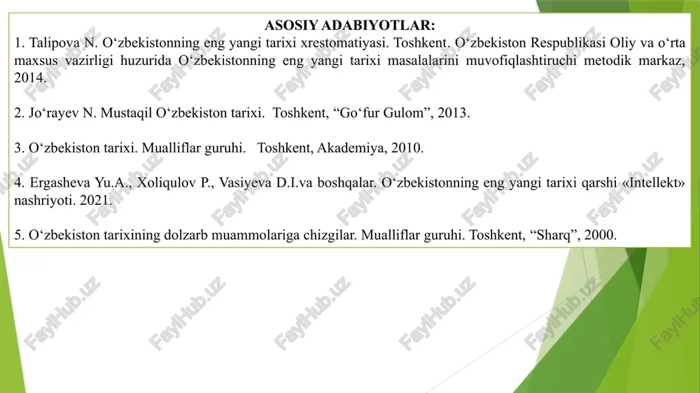 y komitetining xvi plenumi mash’um rol o‘ynadi. 23.09.2025 7 aynan ushbu plenum qarorlari bilan markaz tomonidan o‘zbekistonda “paxta ishi” deb atalgan siyosiy qatag‘onlar boshlandi. sssr bosh prokurori huzurida alohida muhim ishlar bo‘yicha maxsus tergovchilar guruhi “paxta ishi” sud majlisi tuzilib, ularning dastlabkisi 1983-yil boshlarida o‘zbekistonga yuborilgan edi. 23.09.2025 8 ana shunday maxsus tergov guruhlarining asosiylaridan biri t.x.gdlyan va n.v.ivanov rahbarligida 1983-yil aprelda tuzilgan edi. 1985 – 1990-yillarda o‘zbekistonda “paxta ishi” degan uydirma bo‘yicha jami 40 000 kishi tergov qilindi, ularning aksariyati tergov izolyatorlarida prokuror sanksiyasisiz o‘tirdi, 5000 nafar kishi esa soxta ayblar bilan jinoiy javobgarlikka tortildi. 23.09.2025 9 xullas, sovet rejimining paxta ishi oqibatida o‘zbekistonda minglab kishilar nohaq ravishda jazolandi. xalq xo‘jaligi sohalarida qo‘shib yozish, poraxo‘rlik va korrupsiyaga aloqador jinoyatlar sssrning deyarli barcha hududlarida yuz bergan bo‘lsa ham “tajriba maydoni” sifatida o‘zbekiston tanlandi. 23.09.2025 10 qayta qurish va uning bosqichlari. 23.09.2025 11 kpss mk aprel (1985-y.) plenumi sovet jamiyati hayotining …