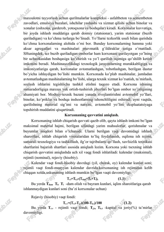 ar). yo'l belgilarini ishlab chiqarish ushbu va boshqa mezonlarga muvofiq amalga oshirilishi kerak. buyurtma berishdan oldin ijro etuvchi tashkilotning ishlarining namunalari bilan tanishib chiqish ortiqcha bo'lmaydi, shuningdek yo'l belgilarini o'rnatish qoidalarga muvofiq amalga oshiriladi. bardoshli va barqaror qavslar va tayanchlar yo'l harakati xavfsizligining kalitidir. hech kimga sir emaski, bugungi kunda ko'plab yo'l harakati belgilarini ularga shaxsiy foydalanish uchun (qonun doirasida) yopishtirish orqali reklama vositasi sifatida ham foydalanishadi. "street-line" kompaniyasi yo'l harakati qoidalariga va dstu talablariga muvofiq yo'l belgilarini ishlab chiqarish va o'rnatish bilan muvaffaqiyatli shug'ullanmoqda. biz bilan birgalikda siz o'zingizning yo'lingizni haqiqatan ham xavfsiz qilishingiz mumkin. ishlab chiqarish bazasi - inshootlar, mashinalar va jixozlar majmui bo’lib, yo’l qurilishi uchun zarur bo’lgan materiallarni qazib chiqarish, yarim maxsulotlar, buyum va detallarni tayyorlashni ta’minlaydi. ishlab chiqarish korxonalariga omborlar, rels bo’yi bazalar, temir yo’l va boshqa qatnov yo’llari, dastlabki maxsulotni tayyorlash uchun qurilmalarlar kompleksi - asfaltbeton va sementbeton zavodlari, emulsiya bazalari, ishchilar yashashi va …