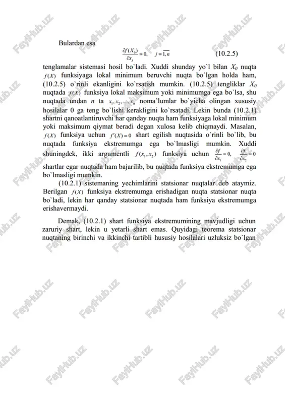 shartsiz chiziqsiz programmalash masalasi - Page 2