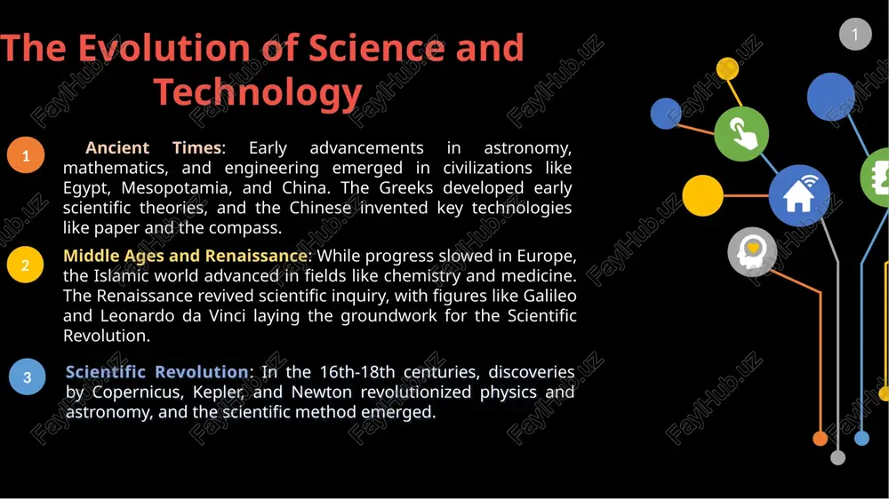 rowth, increased efficiency, and created new industries and job opportunities. 4. increased productivity: automation, robotics, and ai have improved productivity in manufacturing 5. access to education: digital platforms, online courses, and educational apps have made learning accessible to people worldwide. 6. knowledge expansion: scientific discoveries, from space exploration to genetics, have expanded our understanding of the world and universe. 7. social interaction: social media and digital communication tools have changed how people interact, forming online communities and influencing soci al dynamics. 8. work transformation: remote work, telecommuting, and digital collaboration tools have revolutionized the workplace, allowing greater flexibility. 9. environmental solutions: technology provides solutions like renewable energy, electric vehicles, and environmental monitoring to address climate change. 10. sustainability: advances in green technologies, such as solar and wind energy, help reduce environmental impact and promote sustainable living. 11. privacy concerns: with the rise of data collection and digital surveillance, privacy issues …