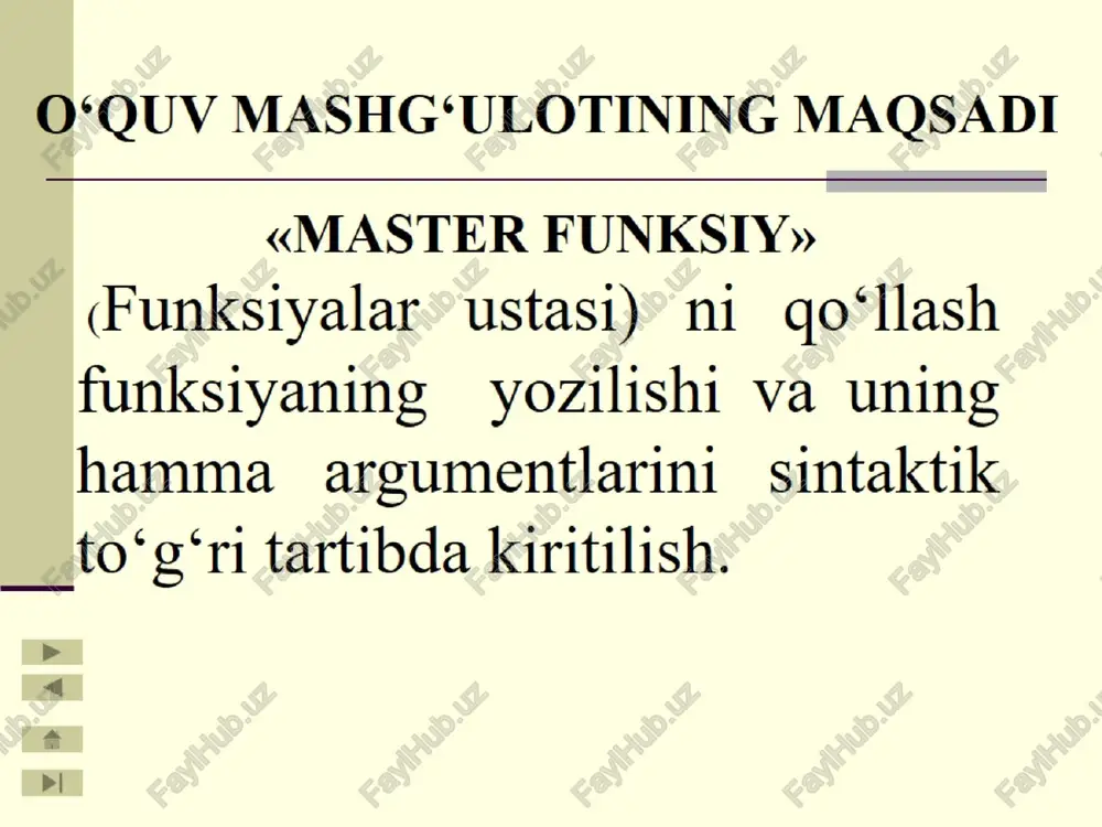 matematik modellashtirishning elektron jadval yordamida yechish - Page 2